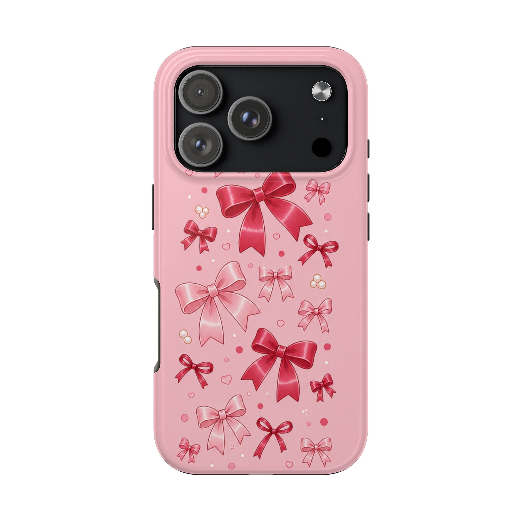 Pink Bow Tough iPhone Case