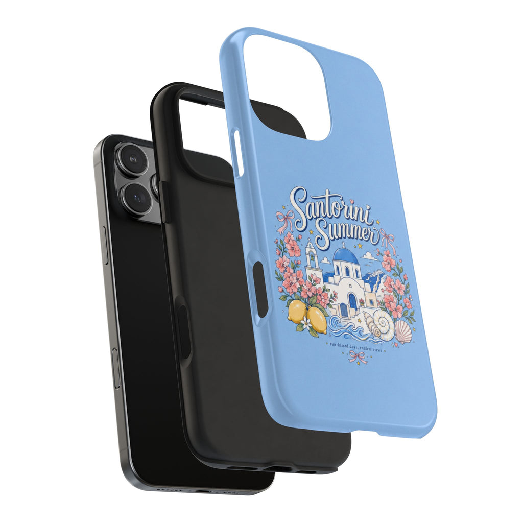 Santorini Summer Tough iPhone Case