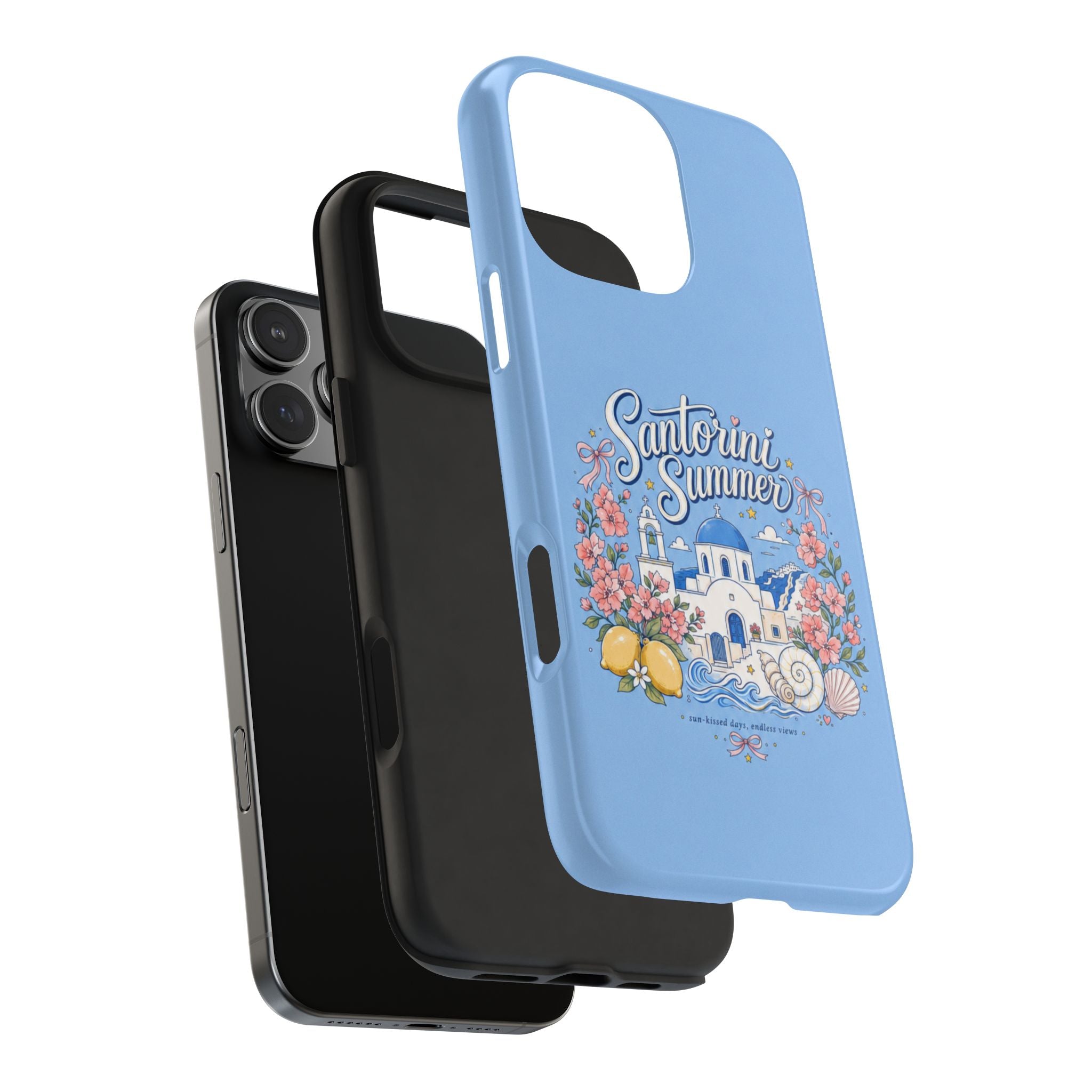 Santorini Summer Tough iPhone Case