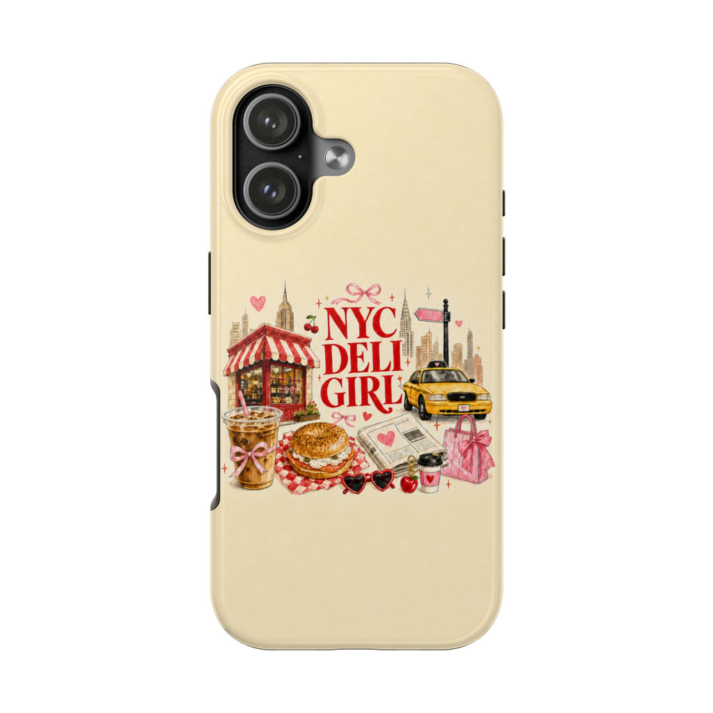 NYC Deli Girl Tough iPhone Case
