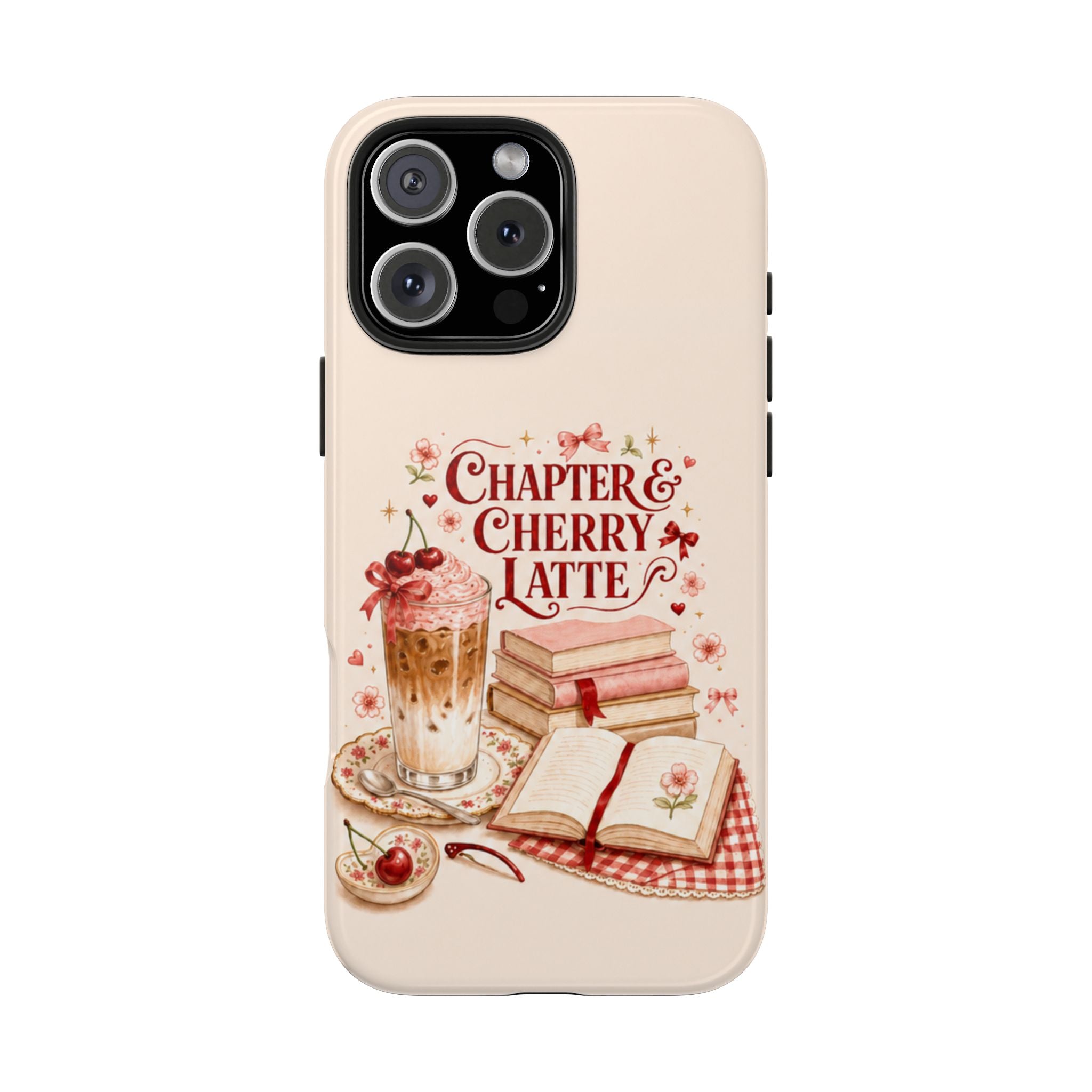 Chapter & Cherry Latte Tough iPhone Case