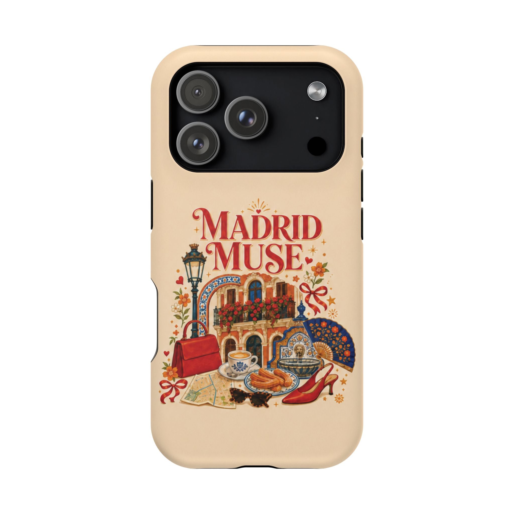 Madrid Muse Magnetic iPhone Case | Compatible with MagSafe