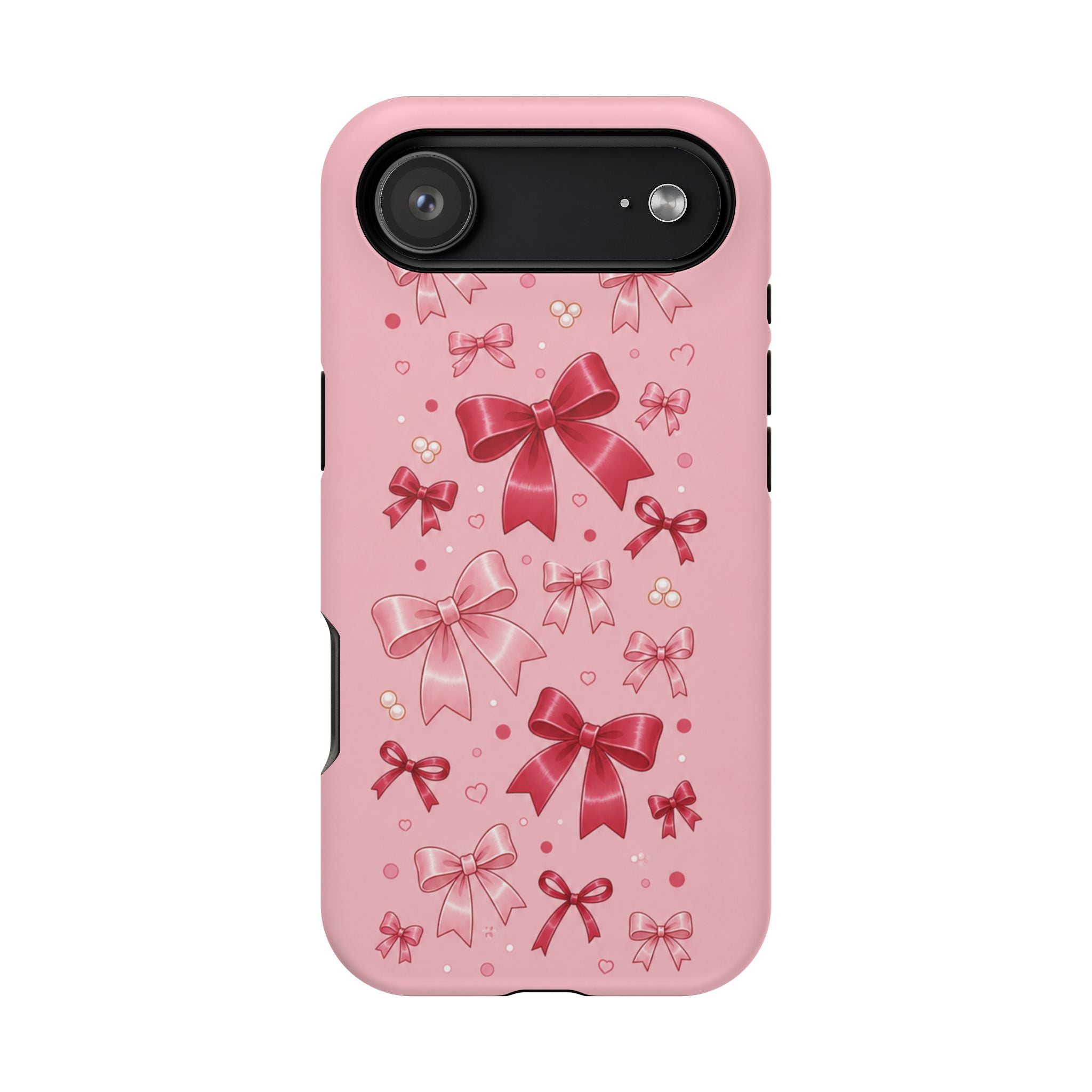 Pink Bow MagSafe iPhone Case