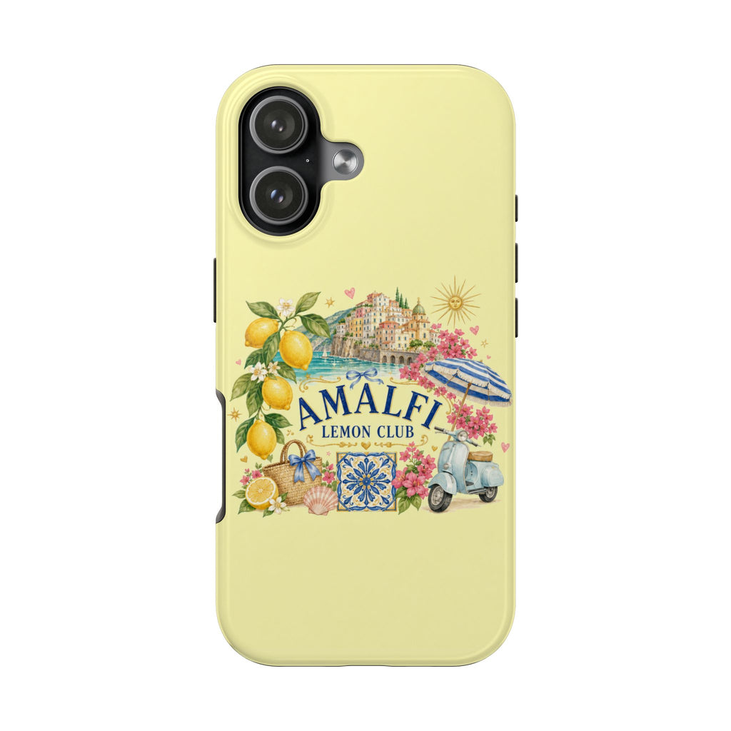 Amalfi Lemon Club Tough iPhone Case