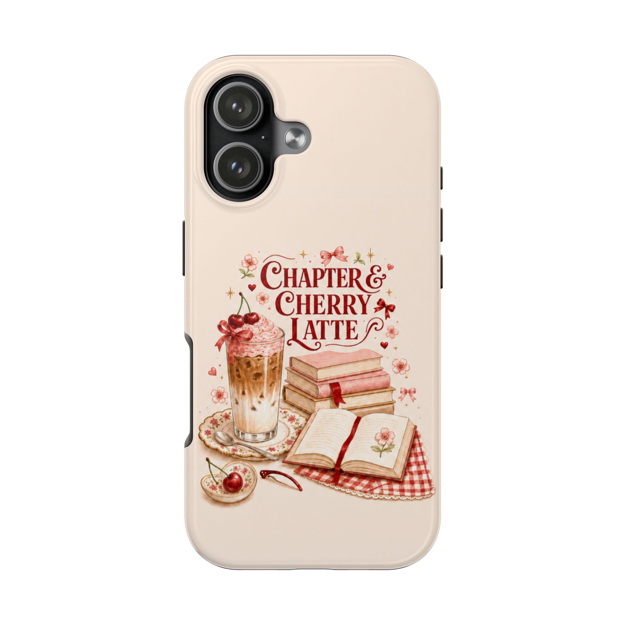 Chapter & Cherry Latte Tough iPhone Case