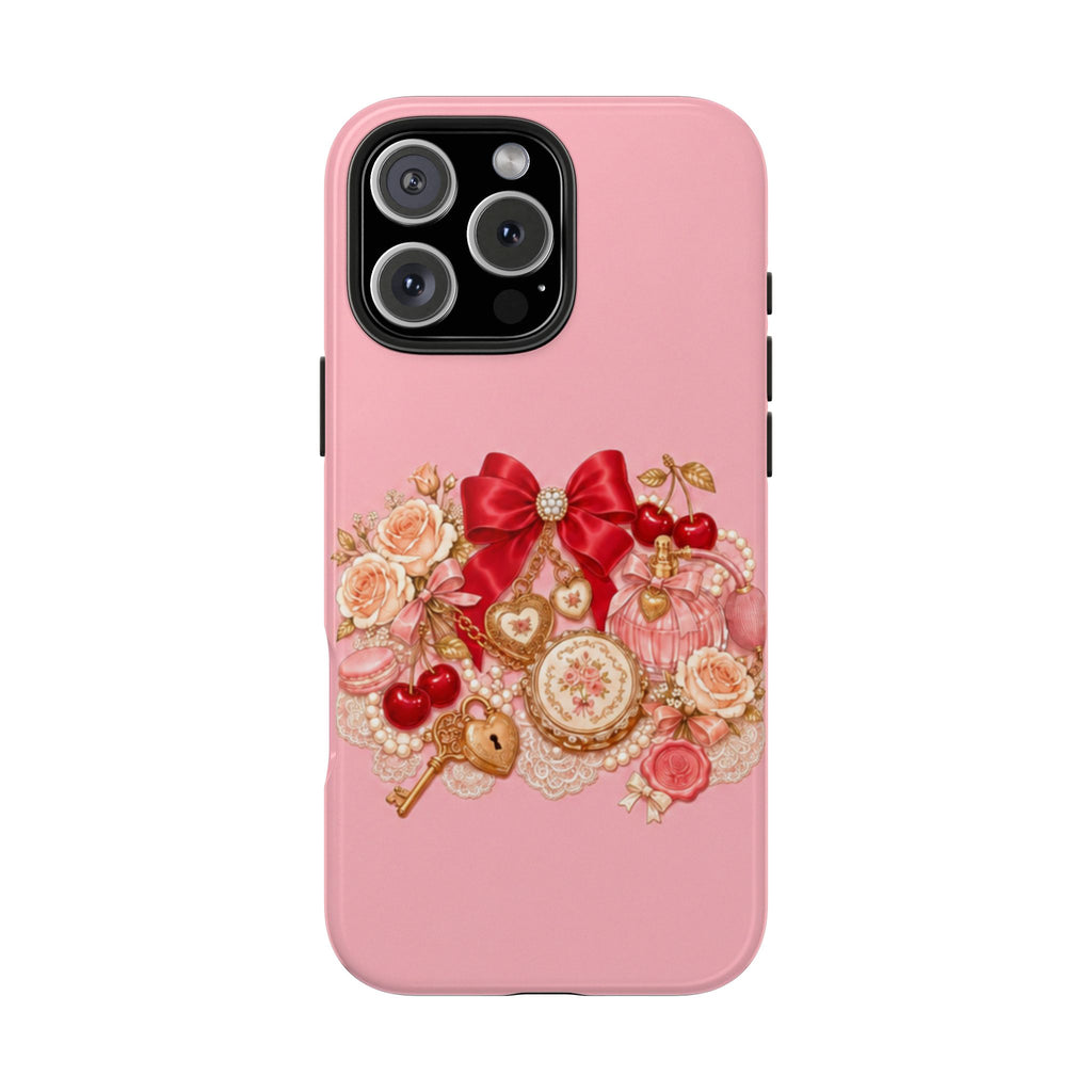 Coquette Charm Bar Tough iPhone Case