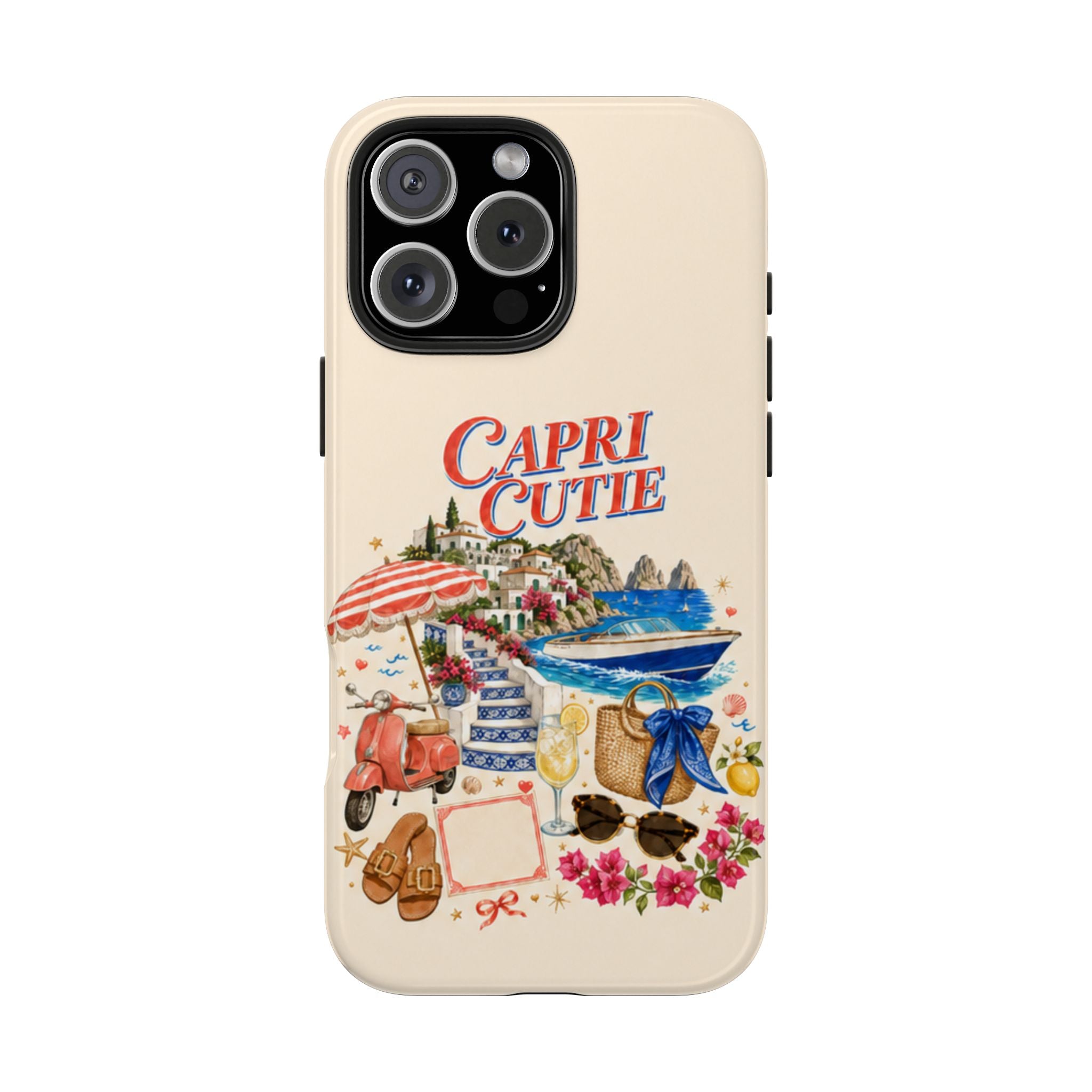Capri Cutie Tough iPhone Case