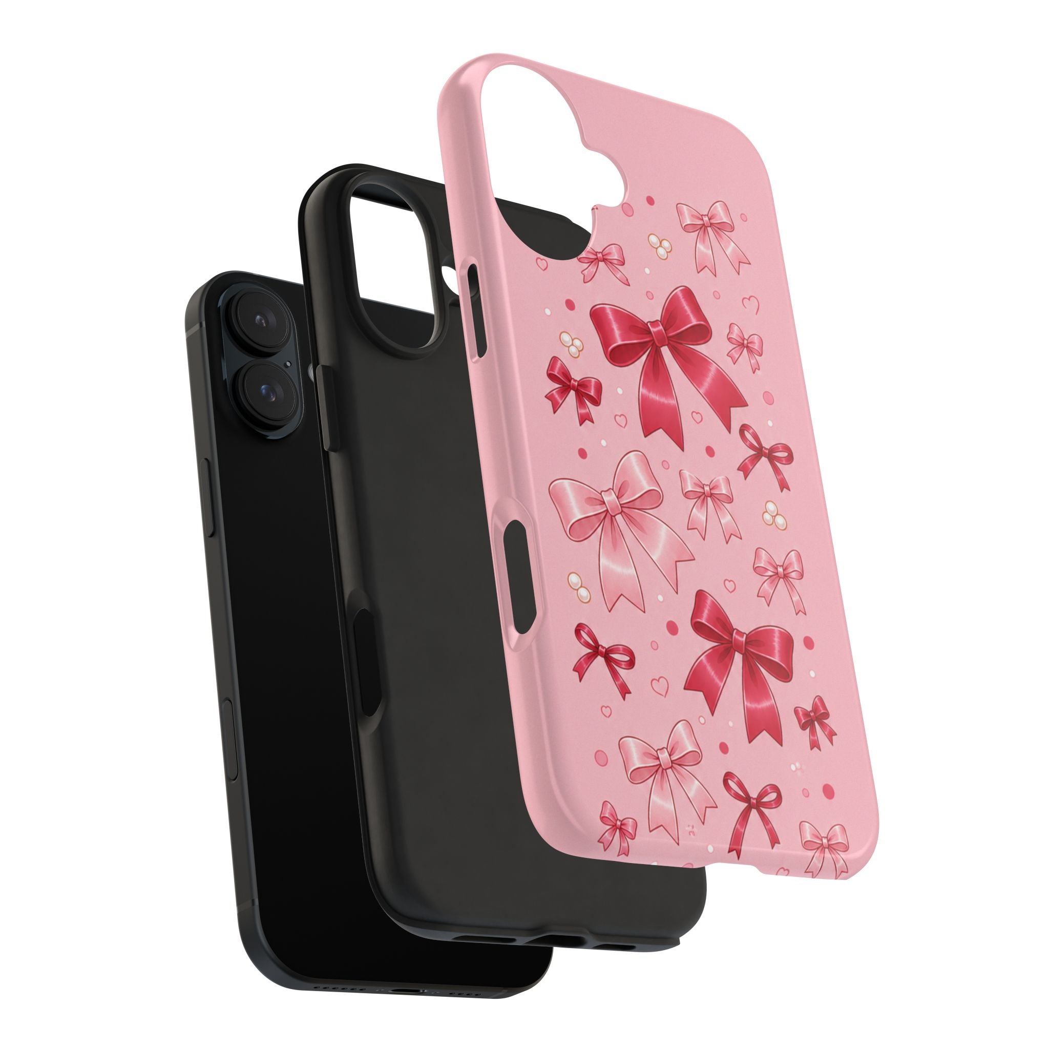 Pink Bow Tough iPhone Case
