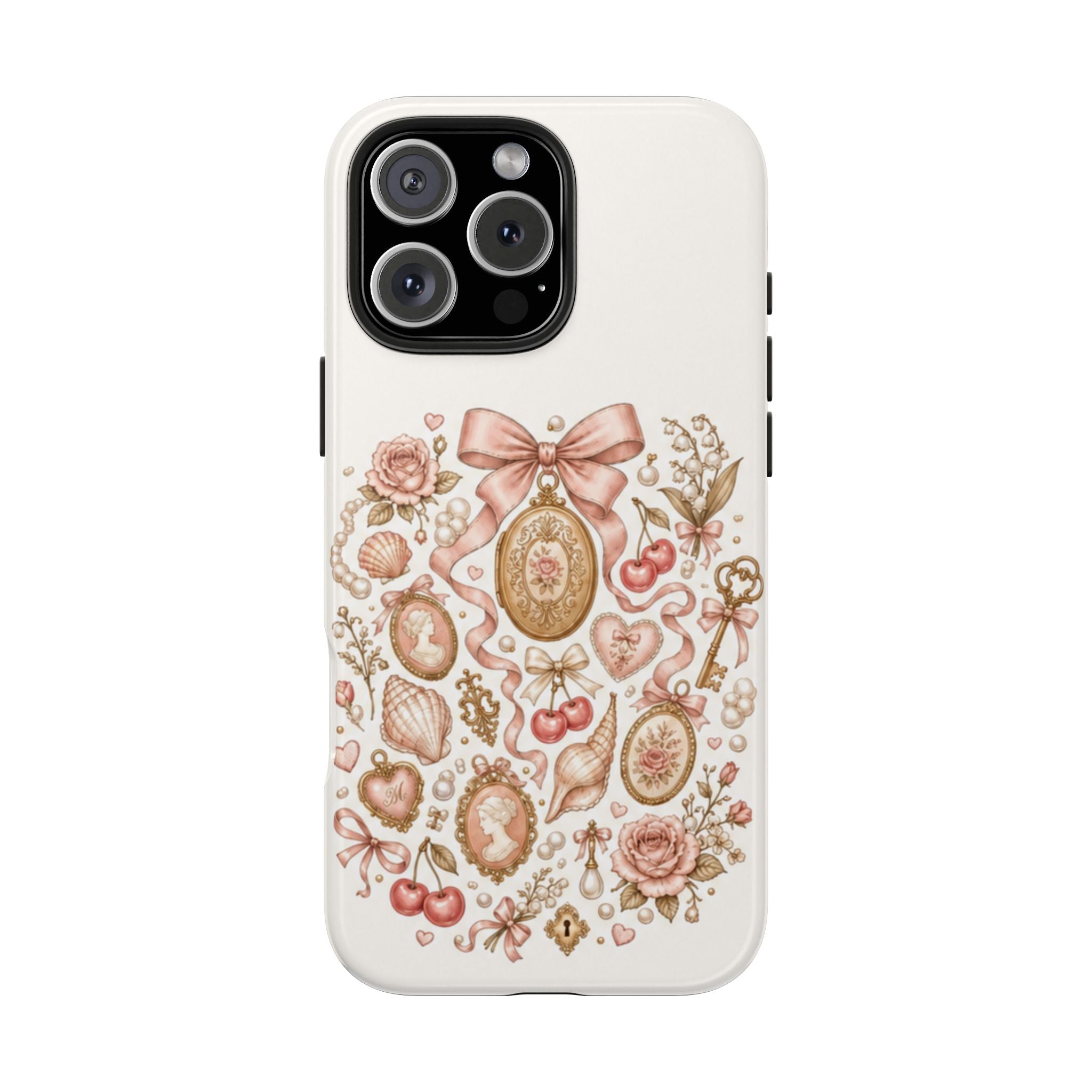 Locket Trinket Collection Tough iPhone Case