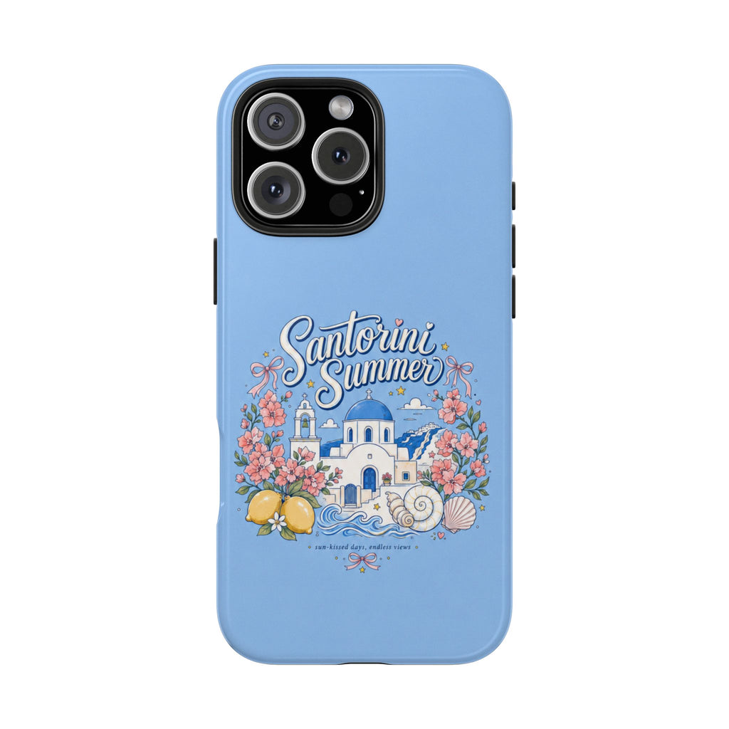 Santorini Summer Tough iPhone Case