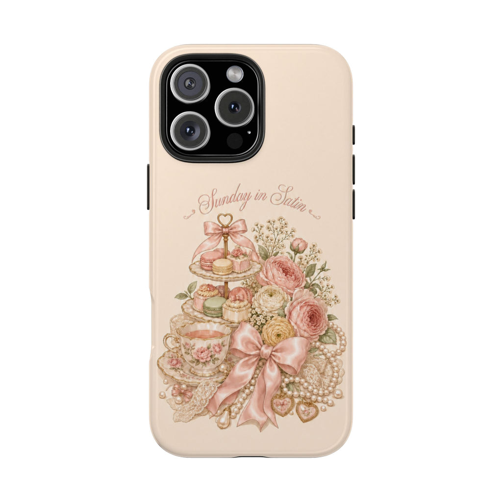 Sunday in Satin Tough iPhone Case