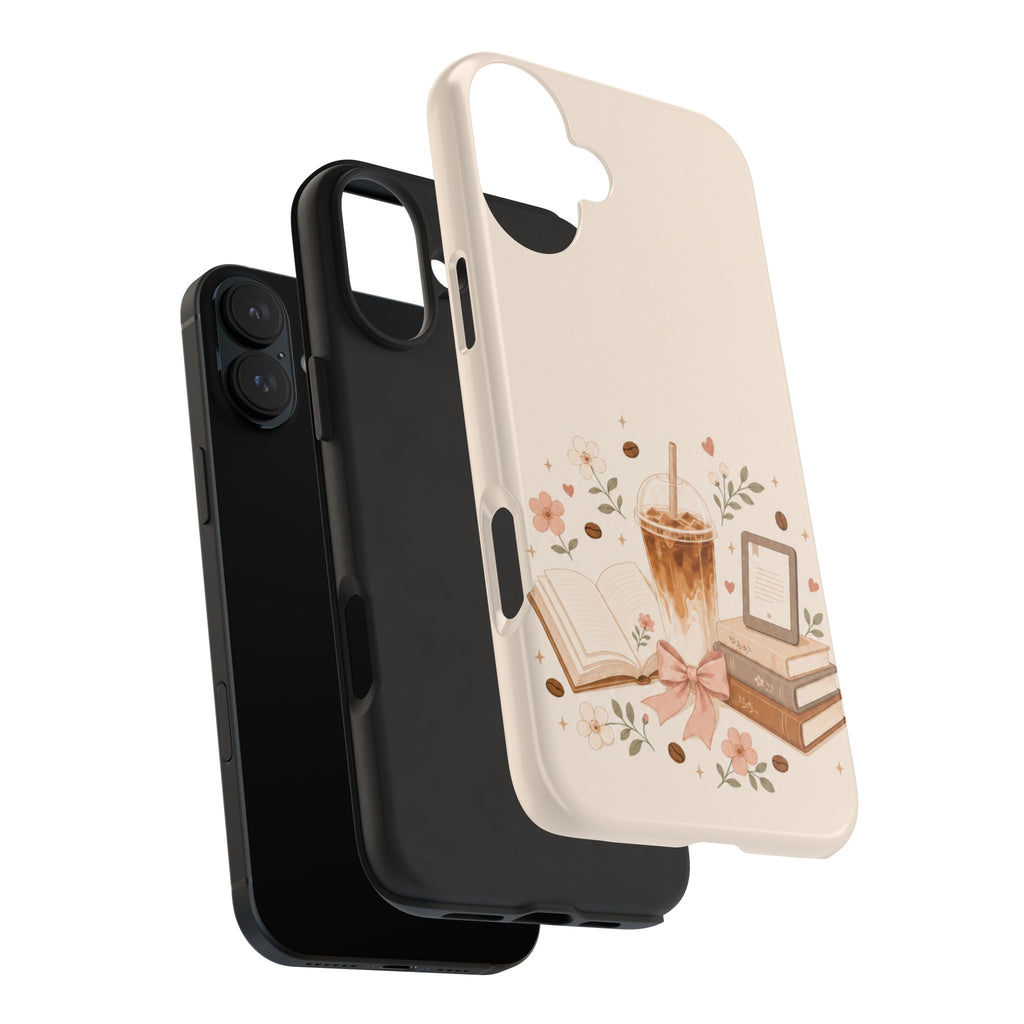 Books & Coffee Tough iPhone Case