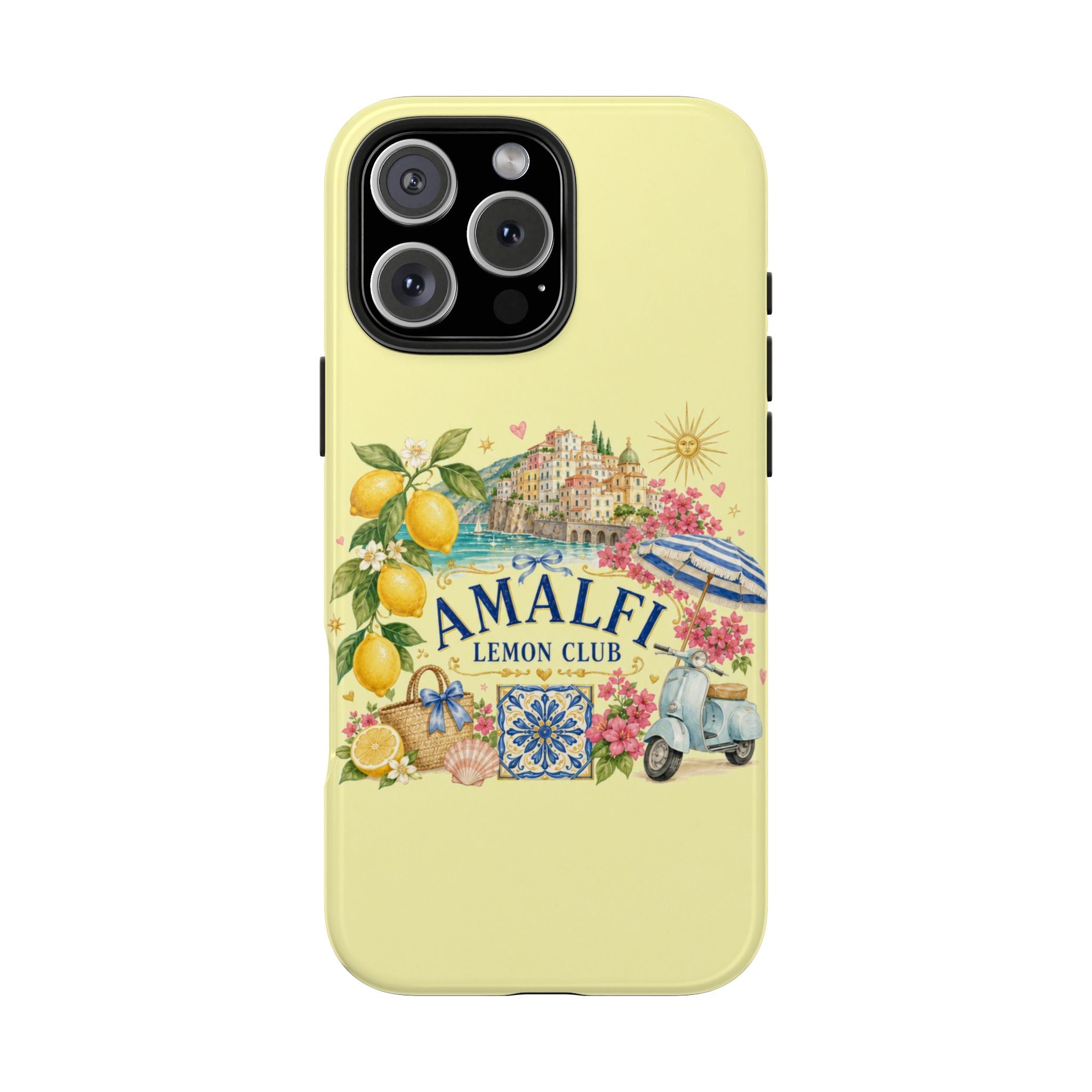 Amalfi Lemon Club Tough iPhone Case
