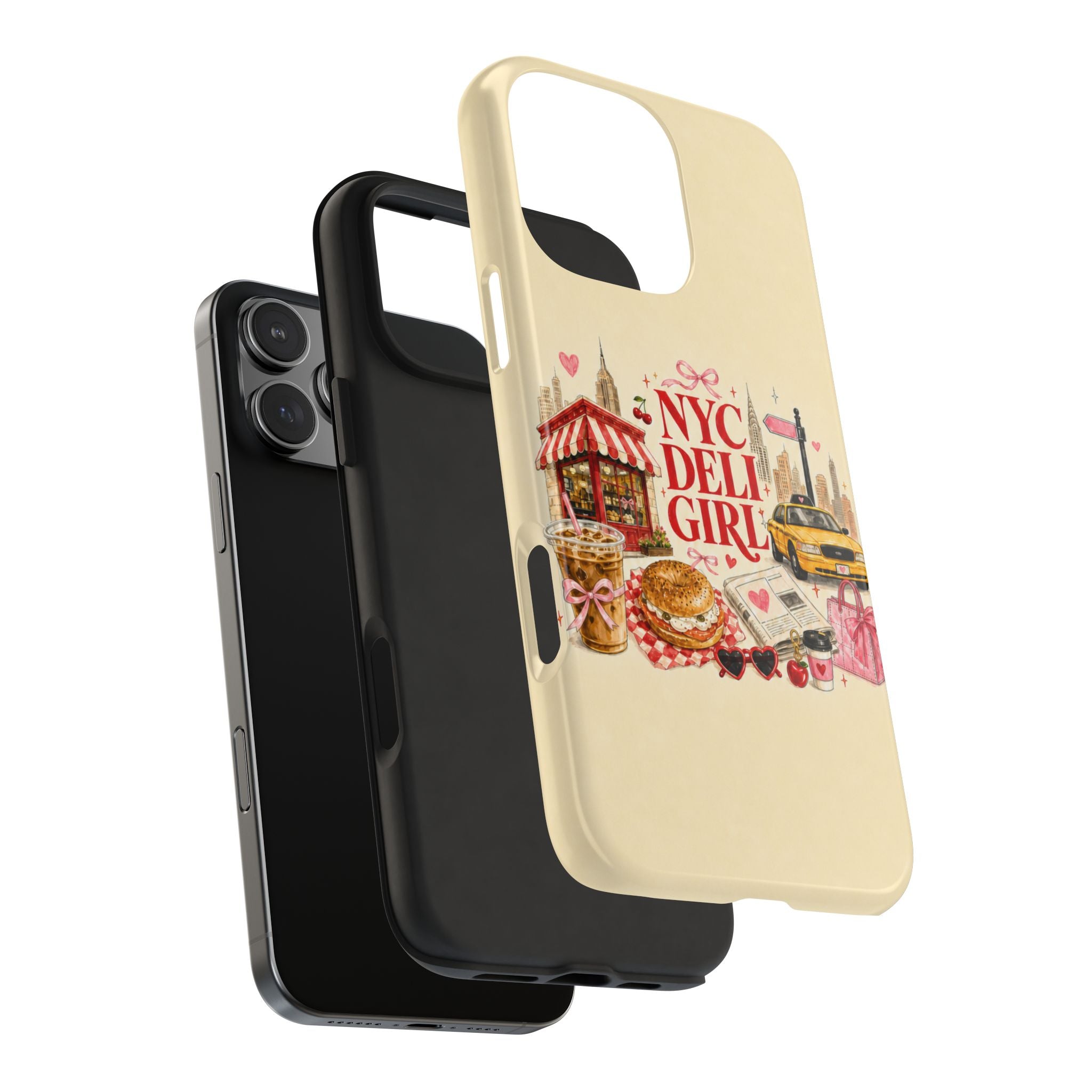 NYC Deli Girl Tough iPhone Case