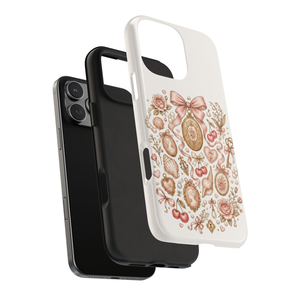 Locket Trinket Collection Tough iPhone Case