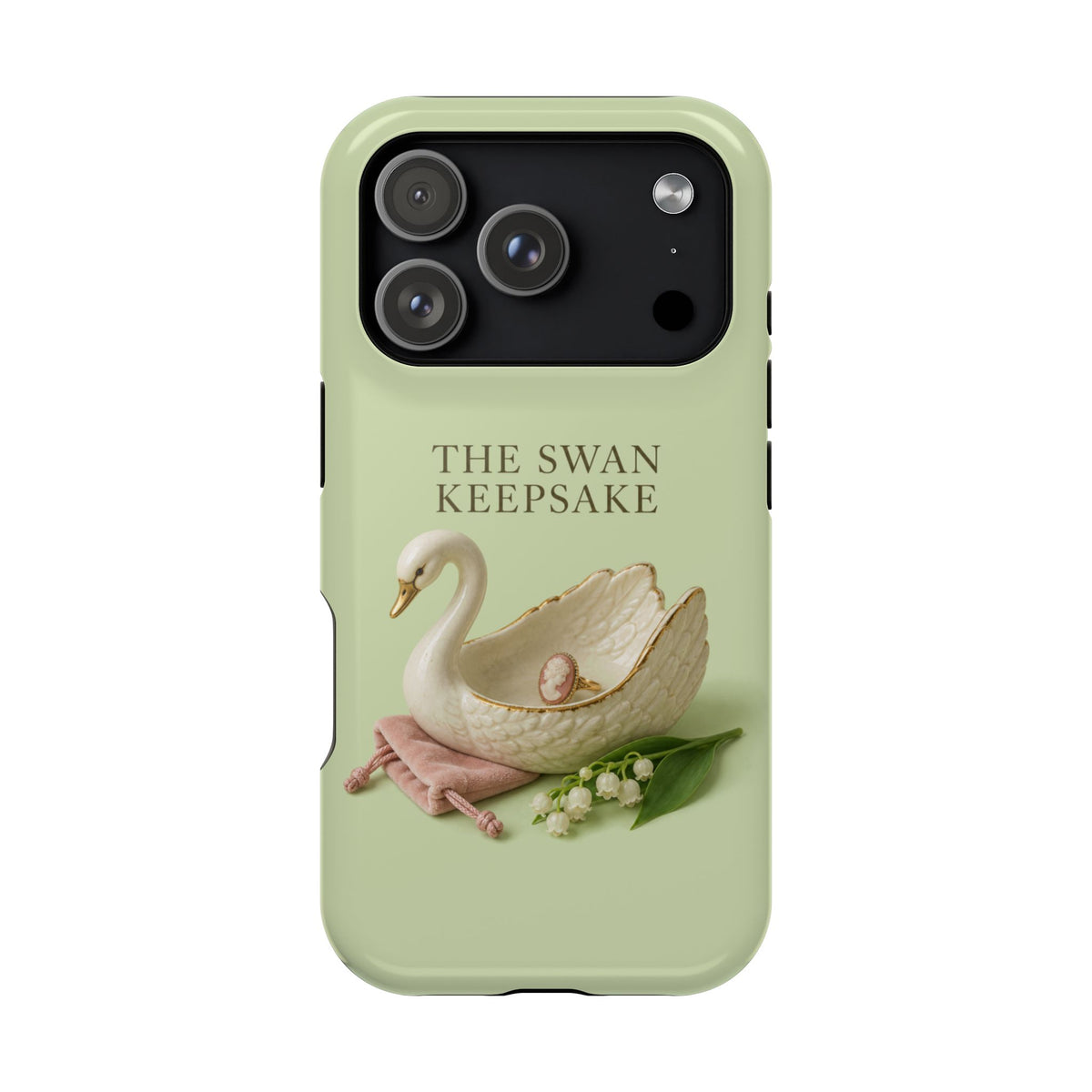 Swan Keepsake Magnetic Protective Case