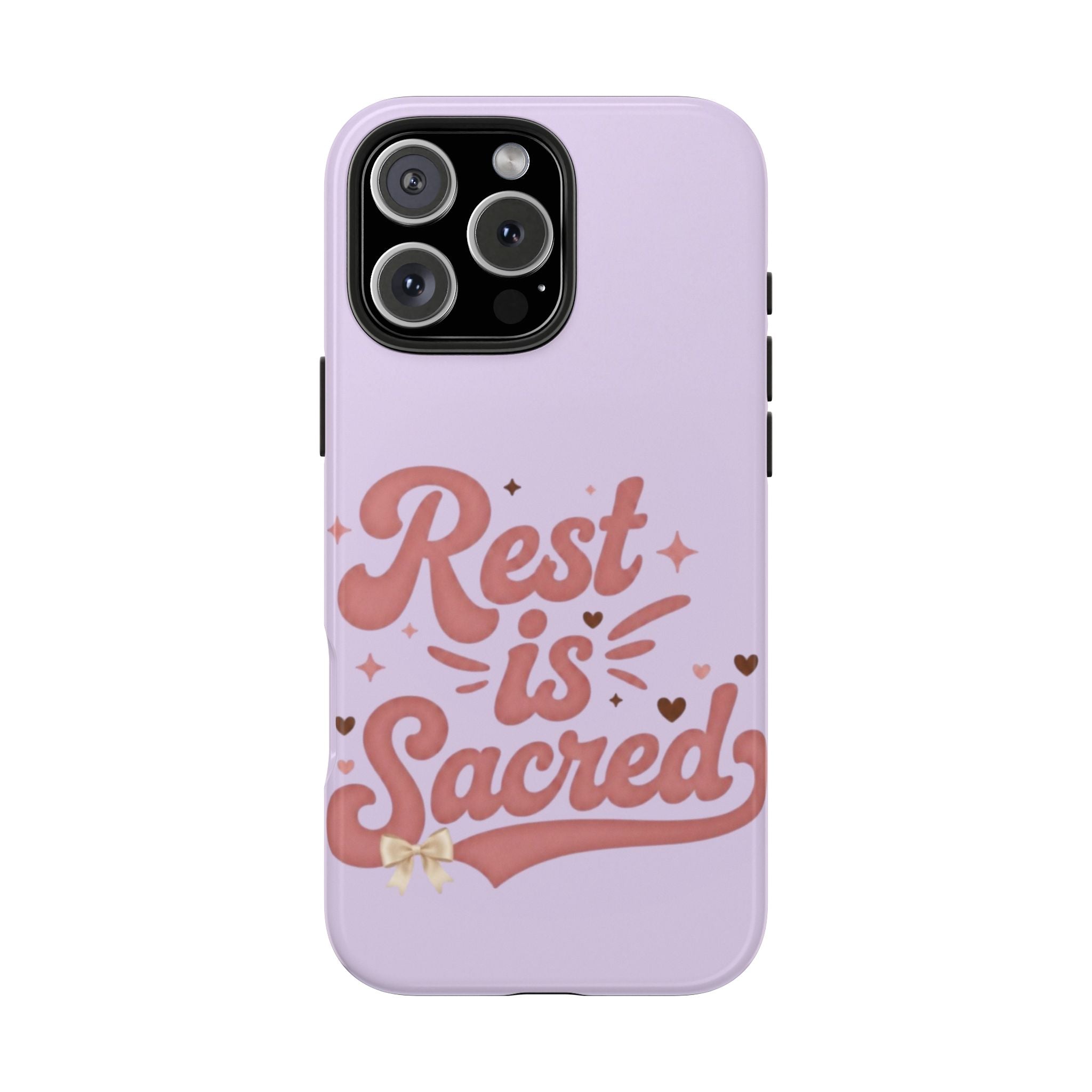 Rest Is Sacred Tough iPhone Case