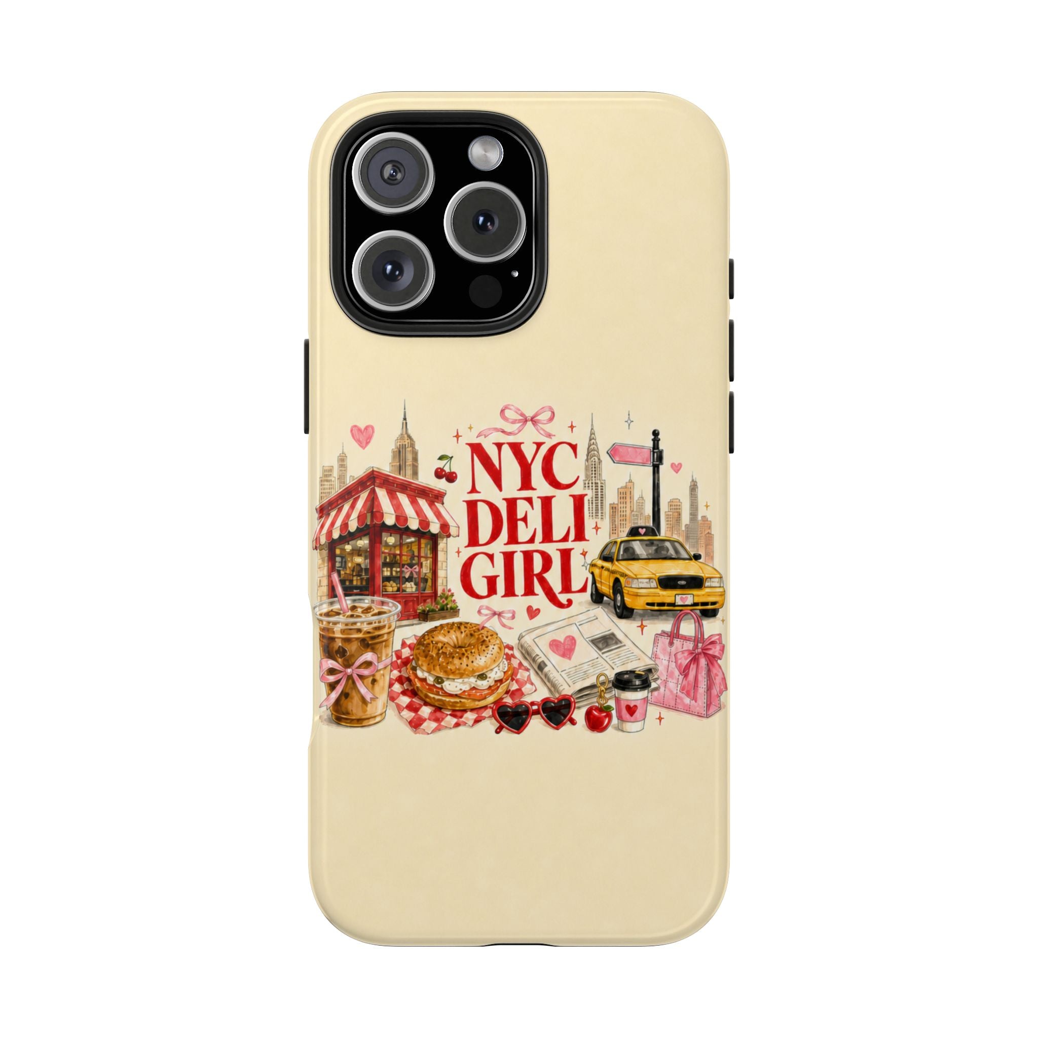 NYC Deli Girl Tough iPhone Case