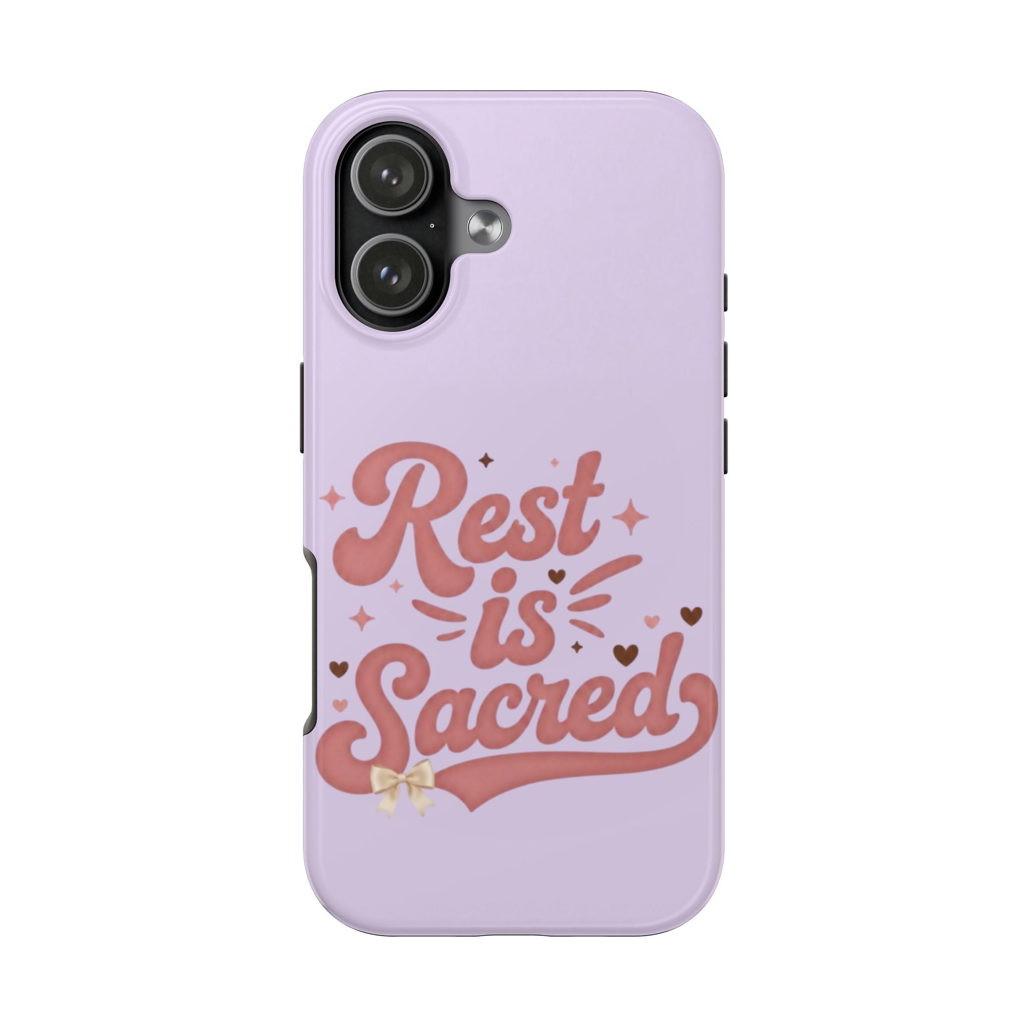 Rest Is Sacred Tough iPhone Case