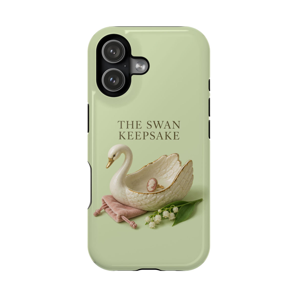 Swan Keepsake Magnetic Protective Case
