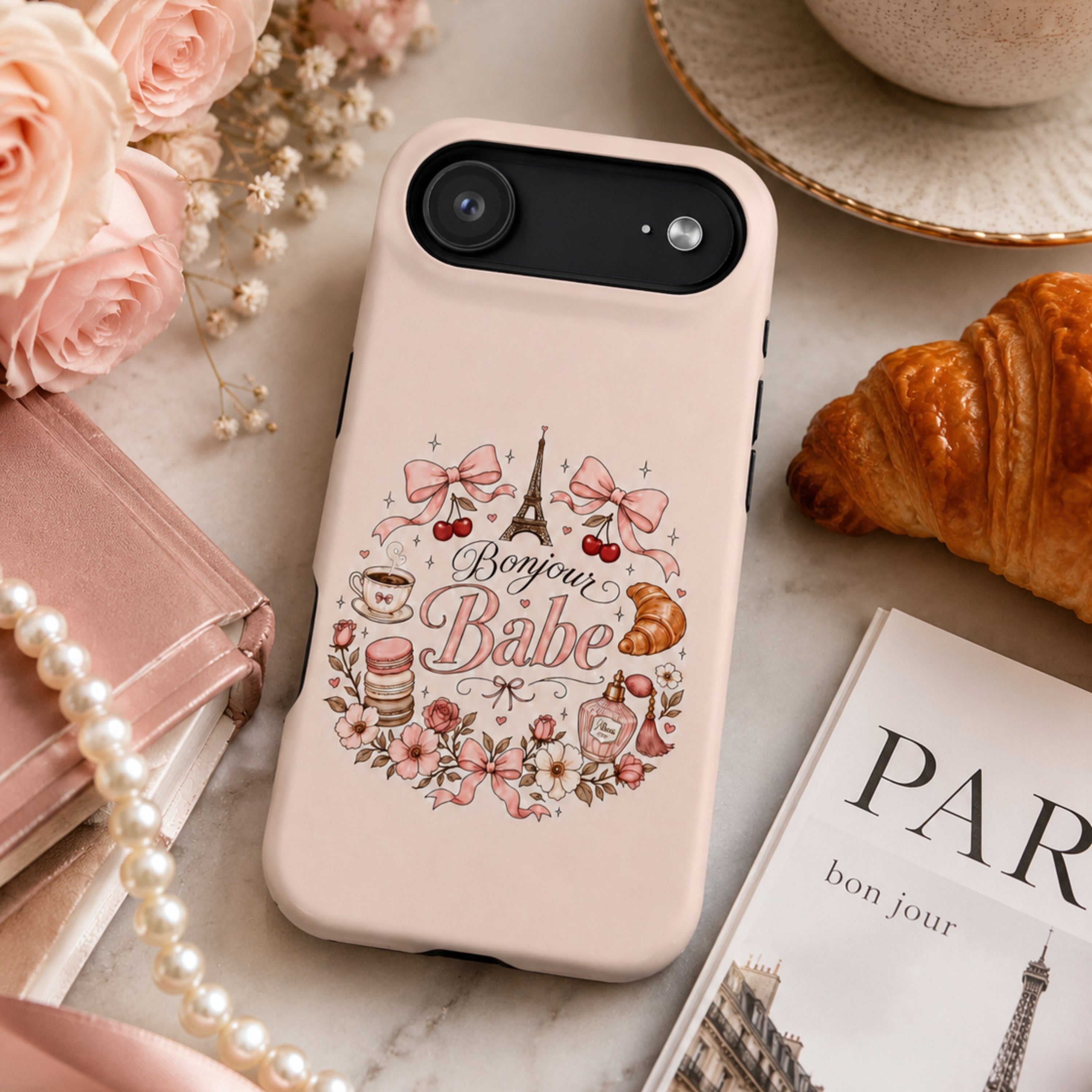 Bonjour Babe MagSafe iPhone Case