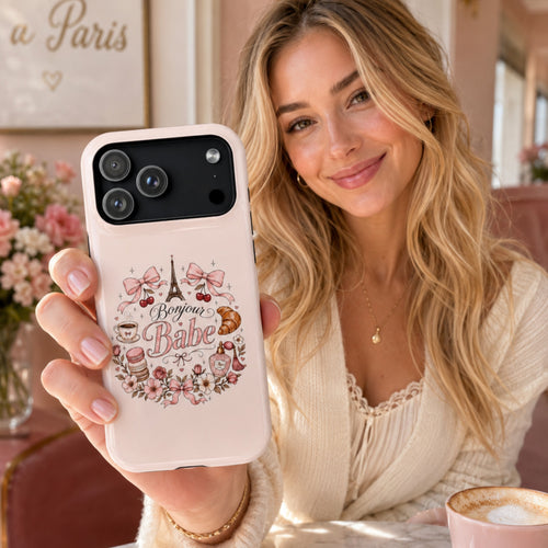 Bonjour Babe MagSafe iPhone Case
