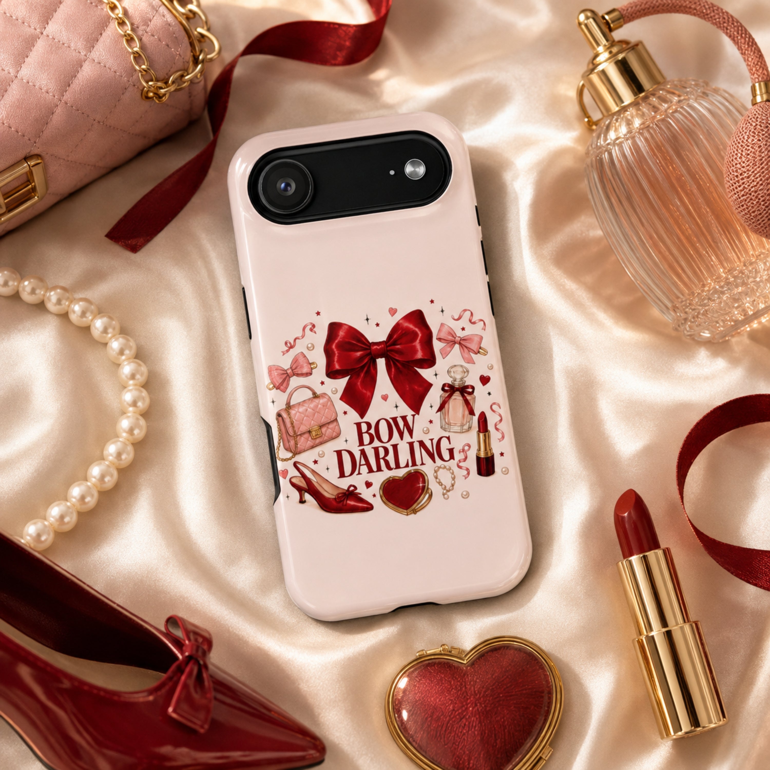 Bow Darling Magnetic iPhone Case | Compatible with MagSafe