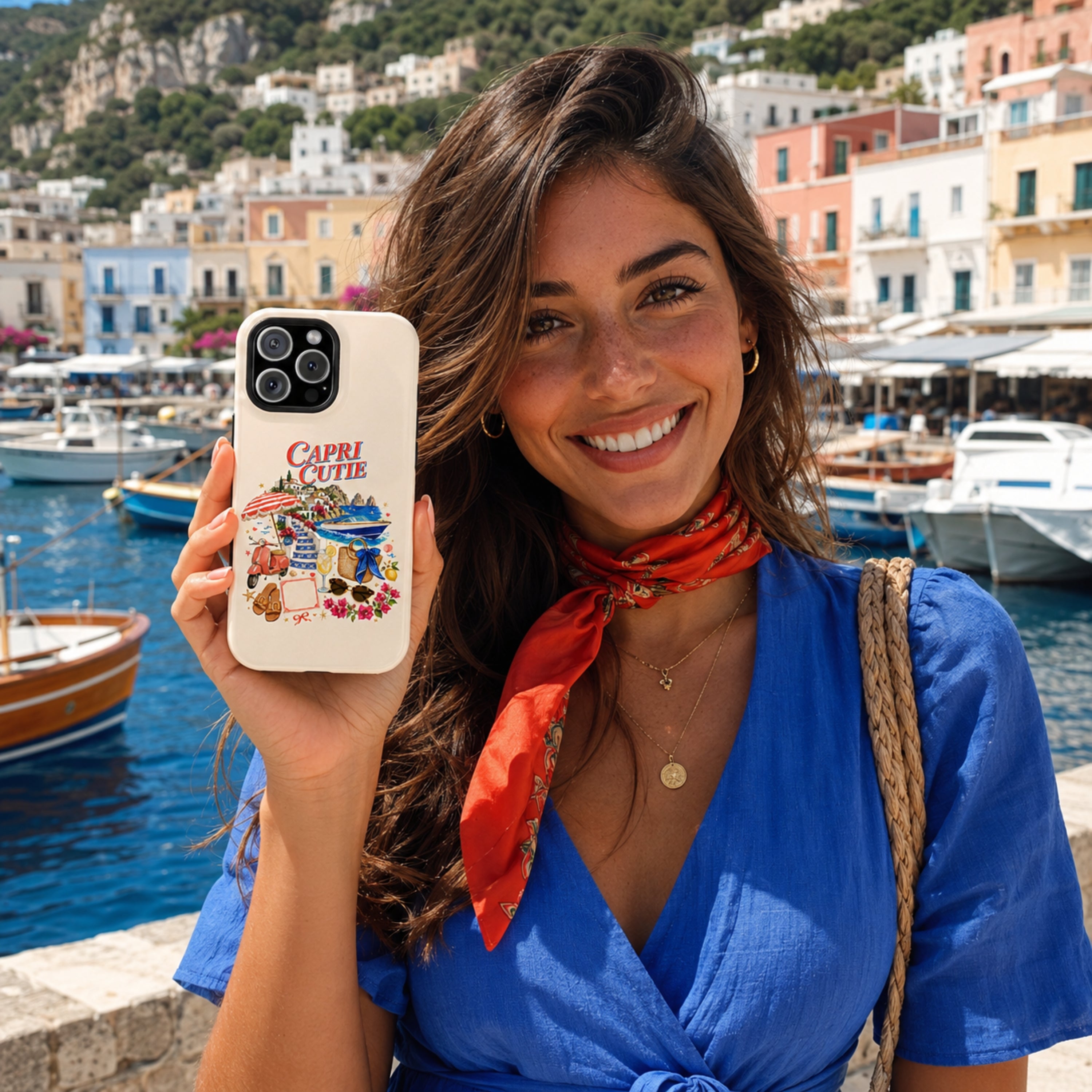 Capri Cutie Tough iPhone Case