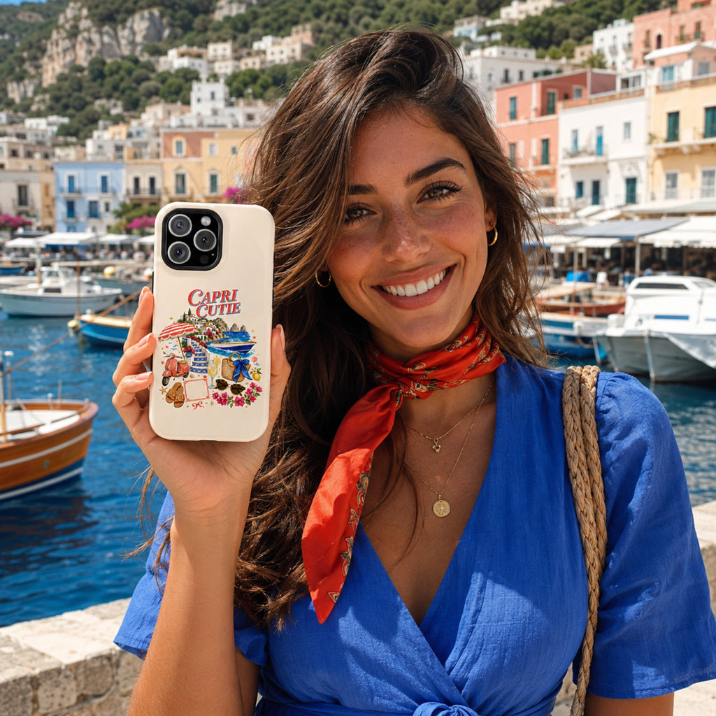 Capri Cutie Magnetic iPhone Case | Compatible with MagSafe