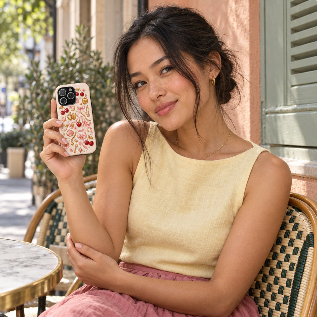 Cherry Charm Tough Protective Case