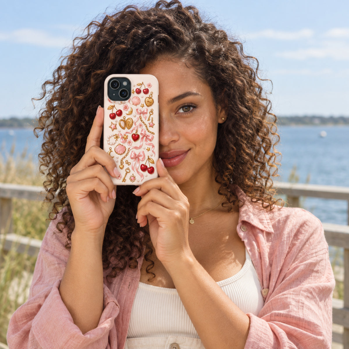 Cherry Charm Tough Protective Case