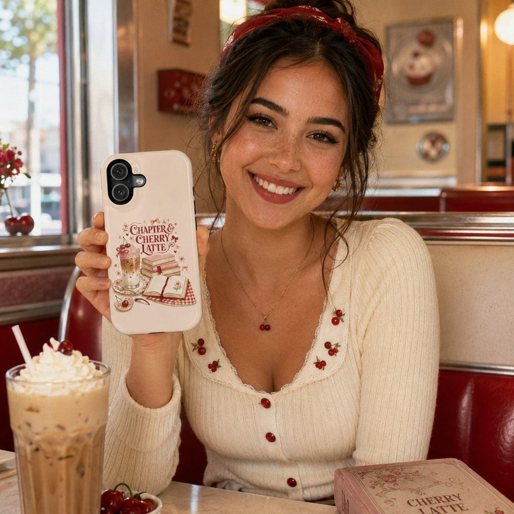 Chapter & Cherry Latte Tough iPhone Case