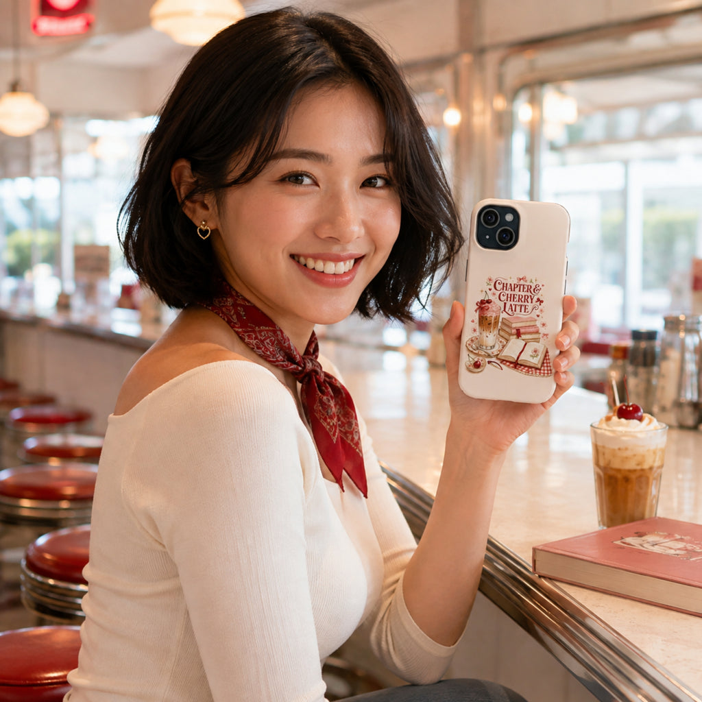 Chapter & Cherry Latte Tough iPhone Case