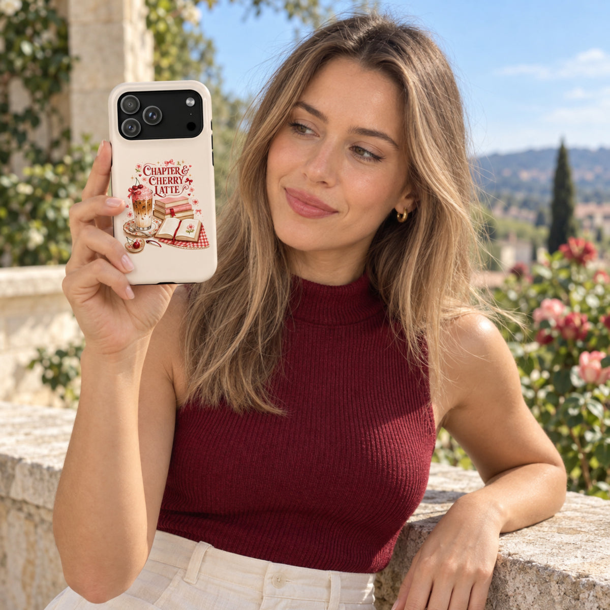 Chapter & Cherry Latte Magnetic Protective Case