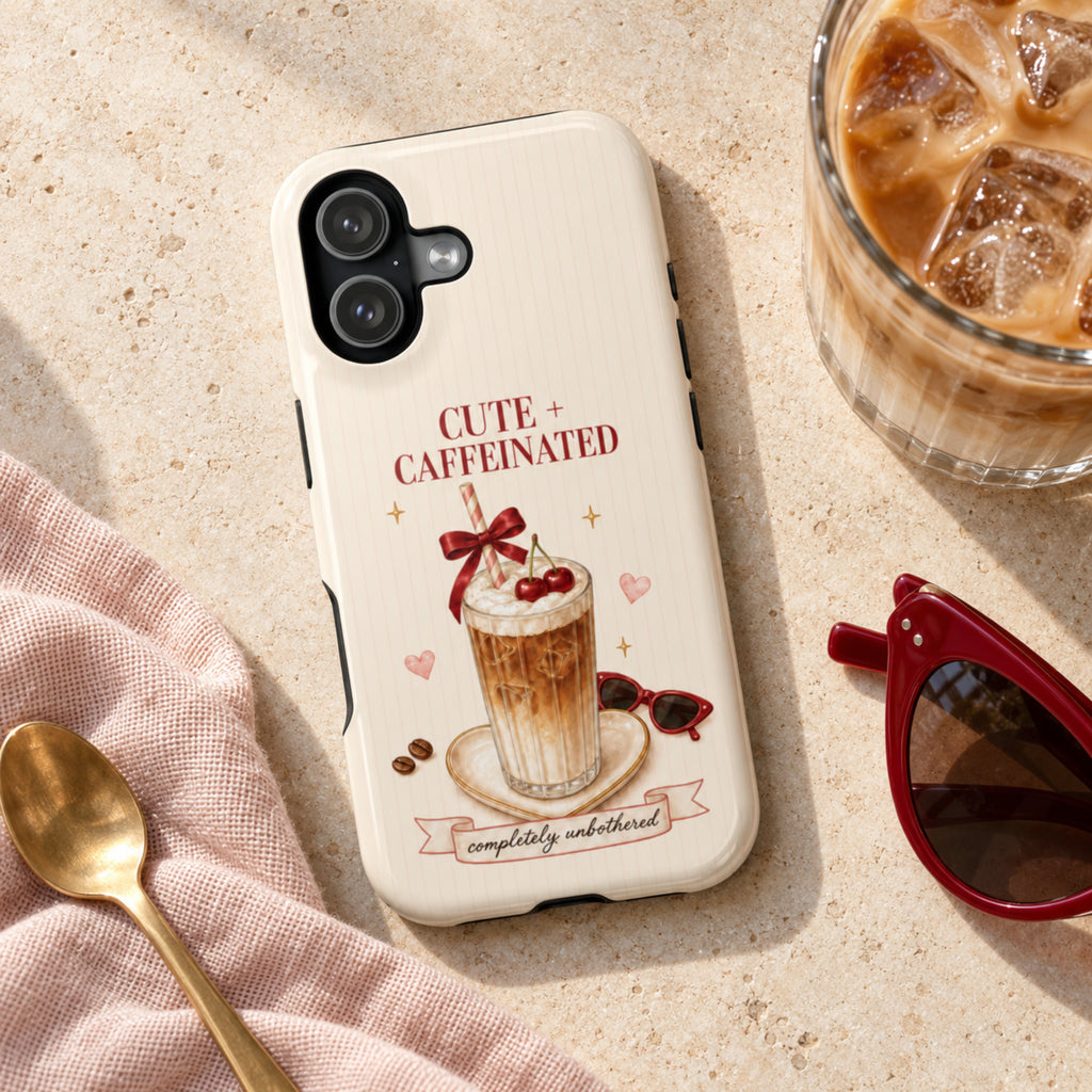 Cute & Caffeinated Magnetic Protective Case