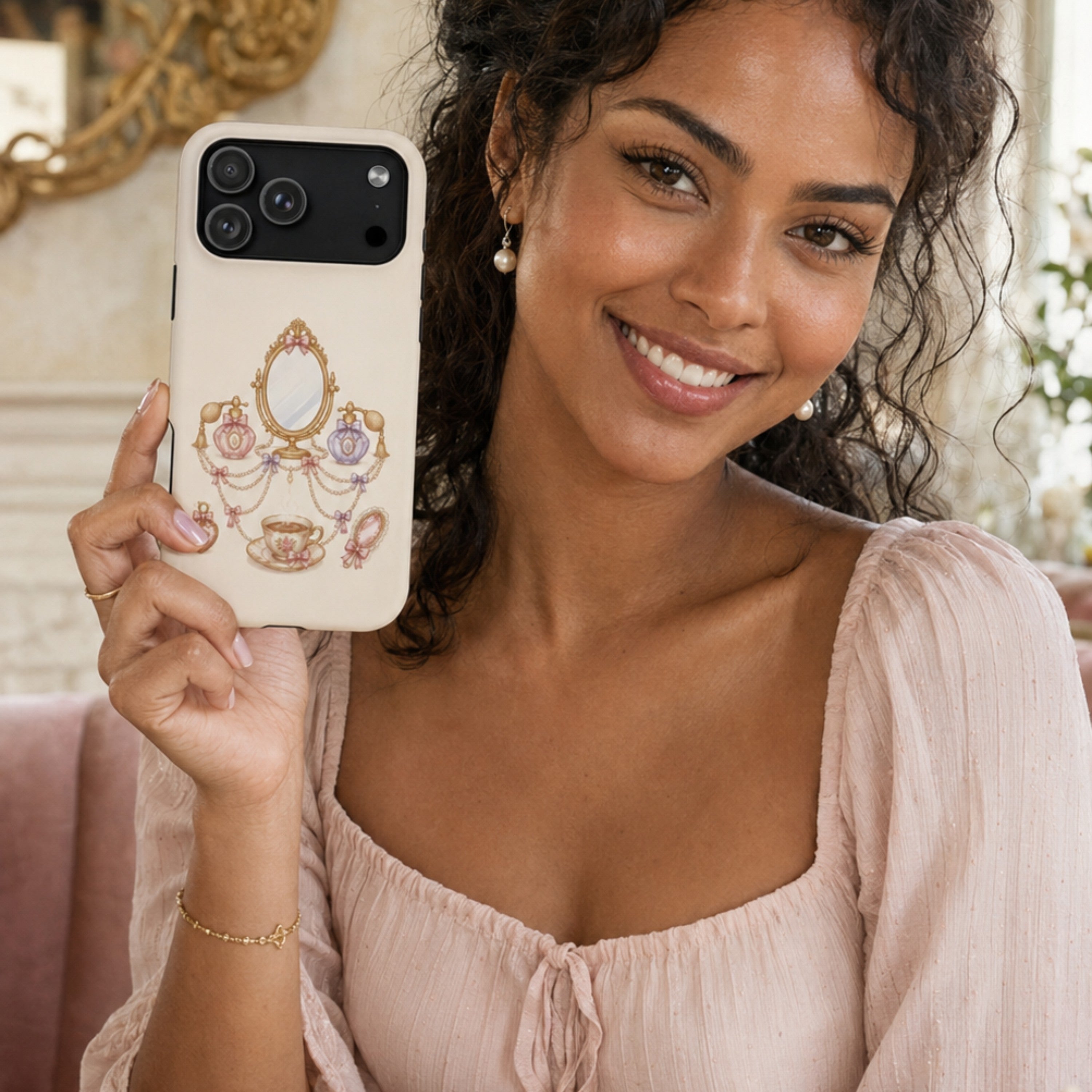 Dainty Dollhouse MagSafe iPhone Case