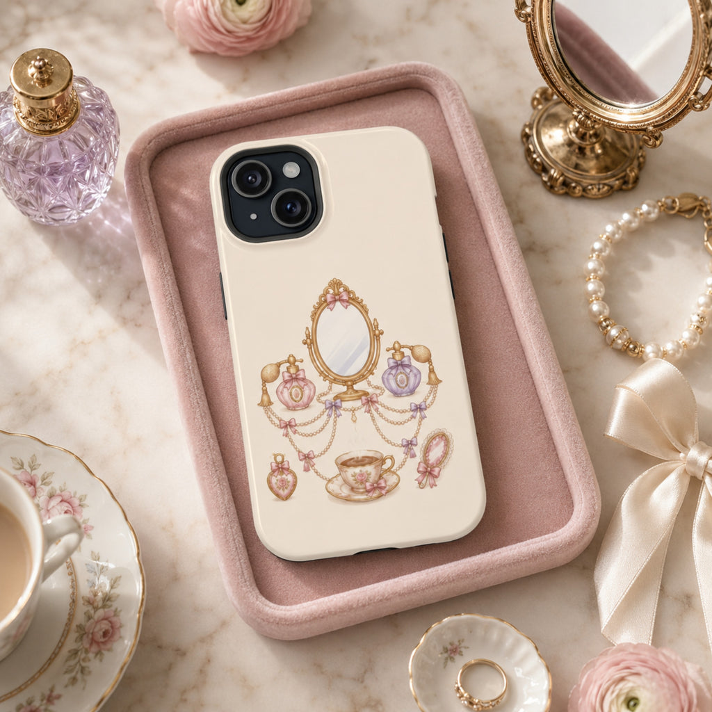 Dainty Dollhouse Tough iPhone Case