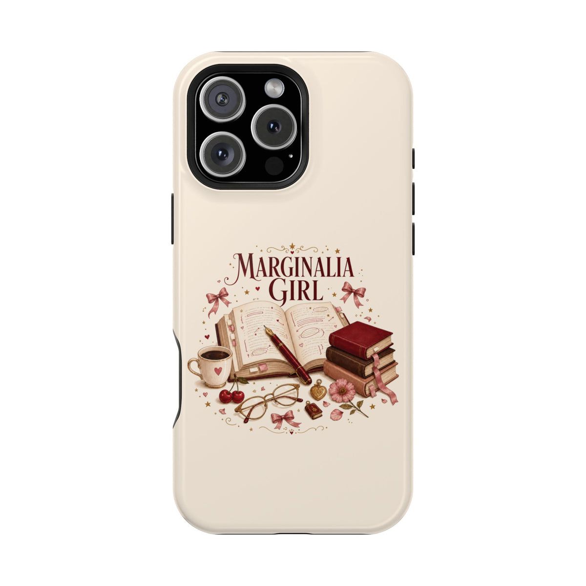 Marginalia Girl Magnetic Protective Case