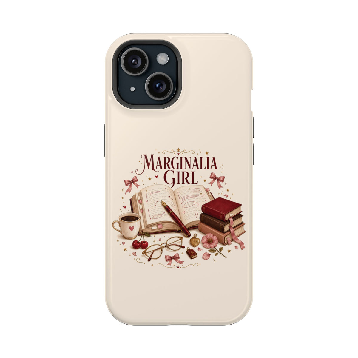 Marginalia Girl Magnetic Protective Case