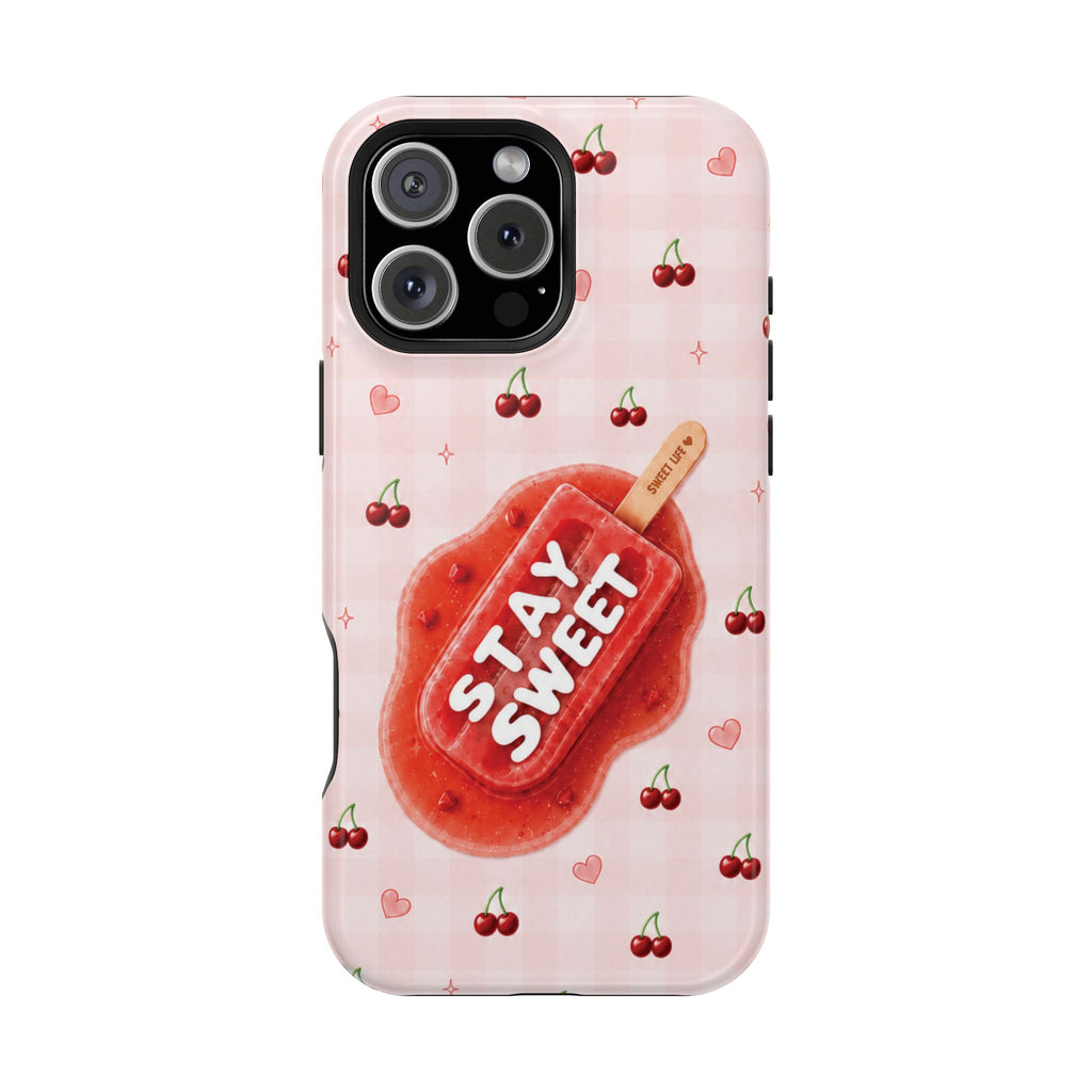 Stay Sweet Tough iPhone Case