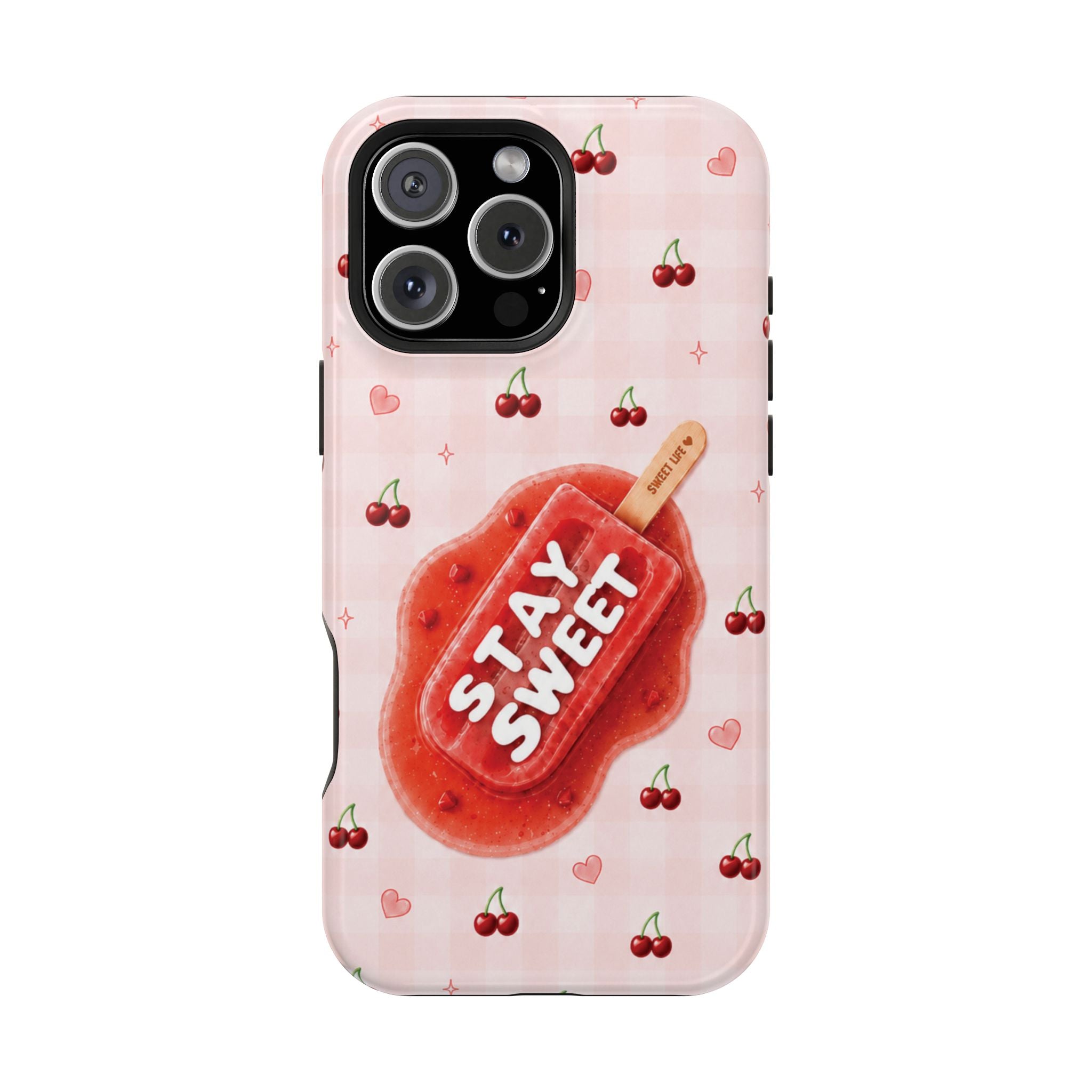 Stay Sweet Tough iPhone Case