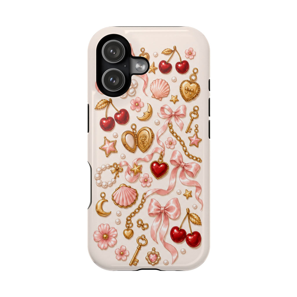 Cherry Charm Magnetic Protective Case