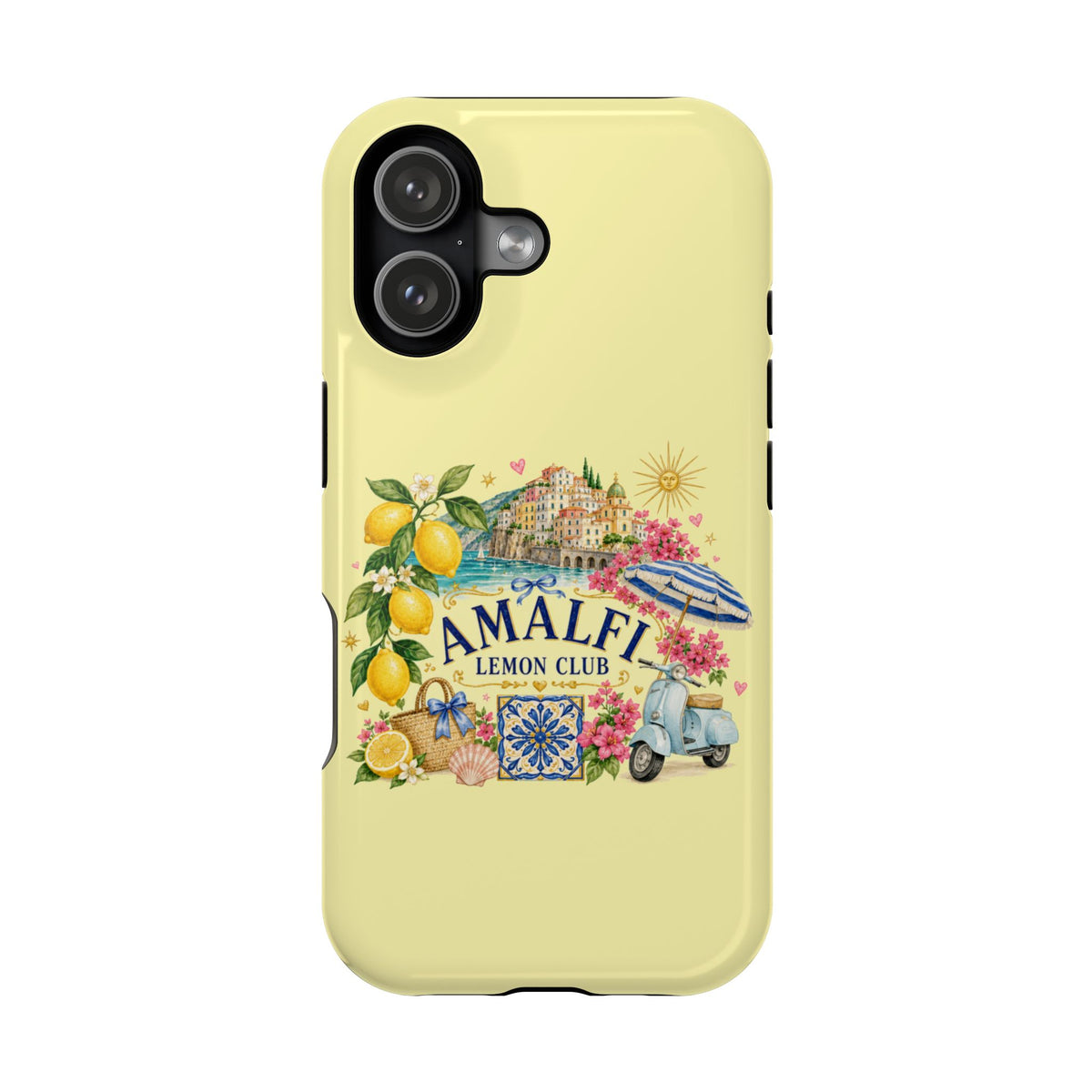 Amalfi Lemon Club Magnetic Protective Case