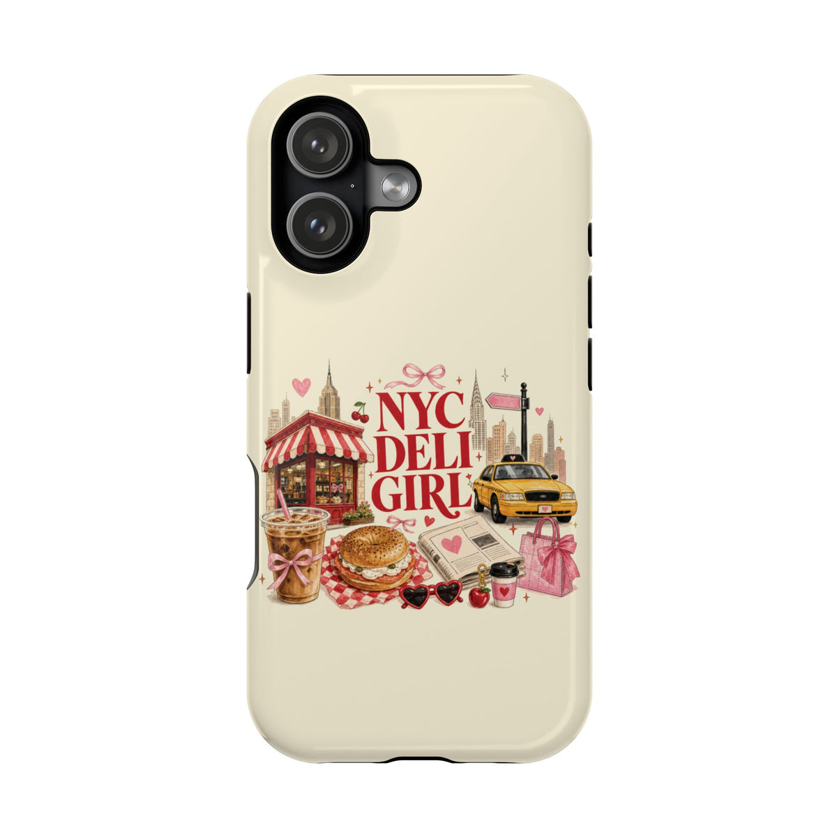 NYC Deli Girl Magnetic Protective Case