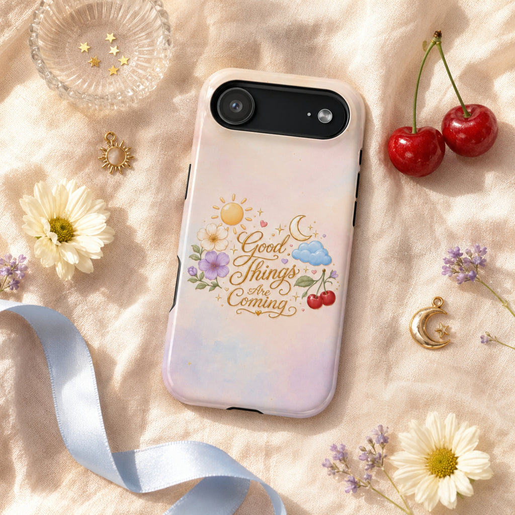 Good Things Are Coming Tough iPhone Case