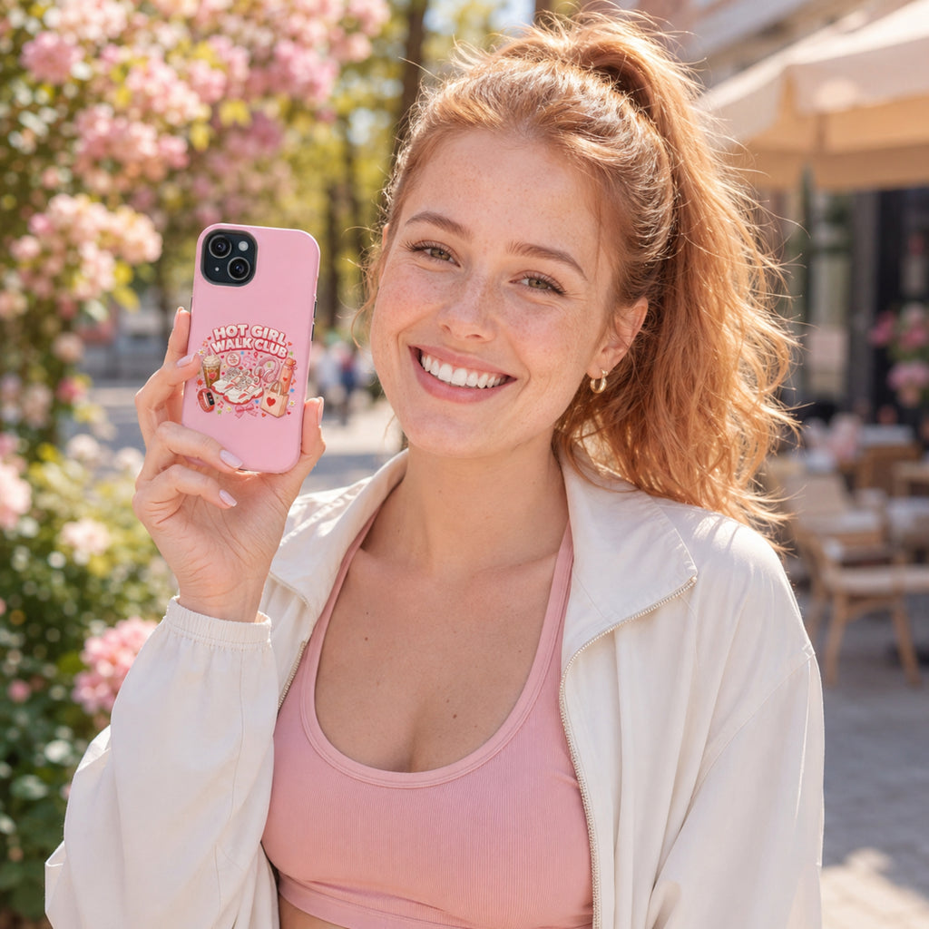 Hot Girl Walk Club Tough iPhone Case