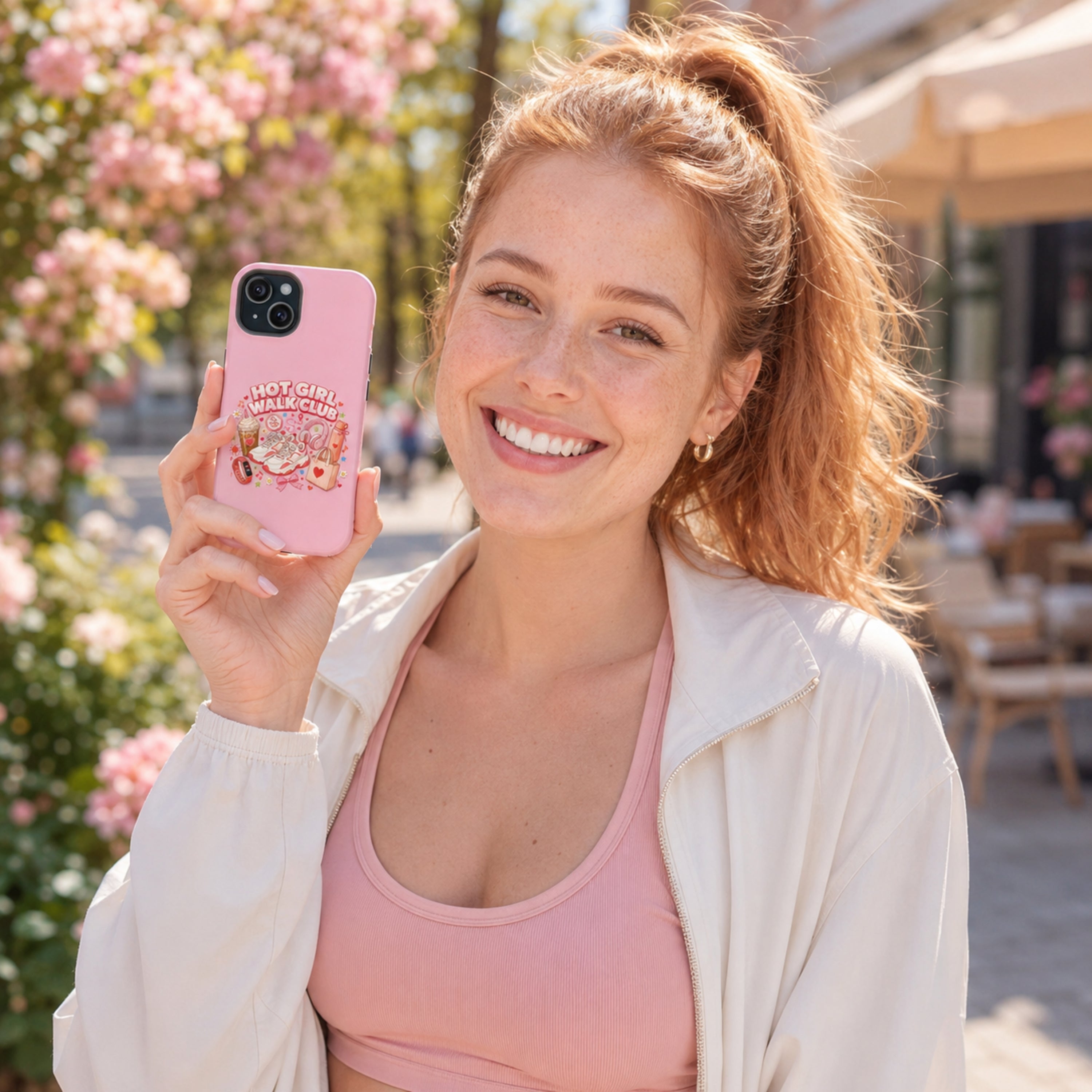 Hot Girl Walk Club Tough iPhone Case