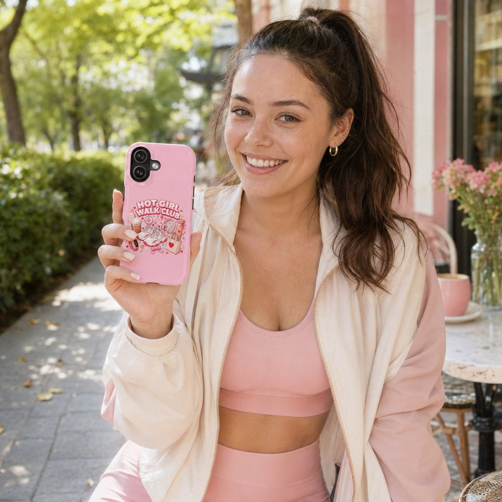 Hot Girl Walk Club MagSafe iPhone Case