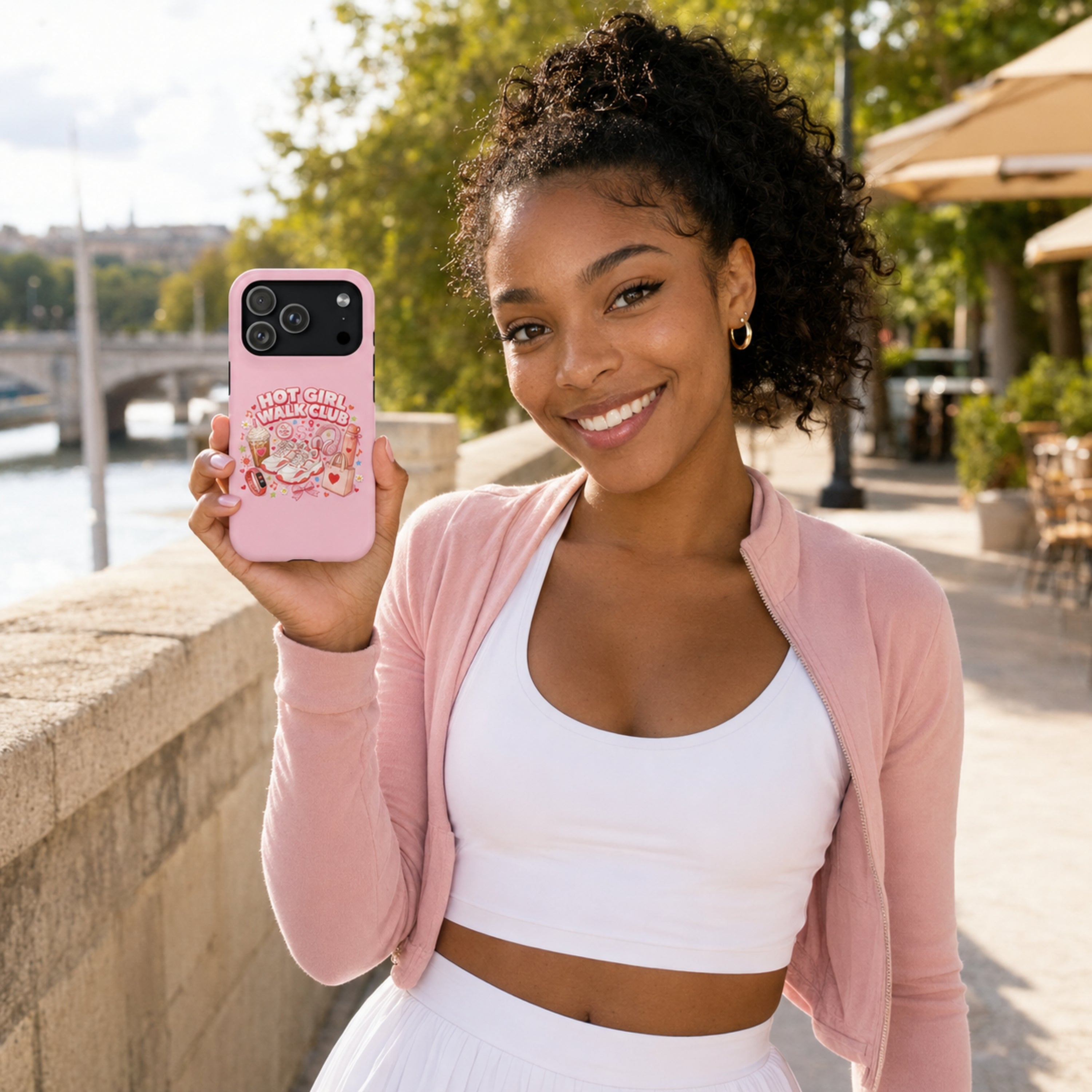 Hot Girl Walk Club MagSafe iPhone Case