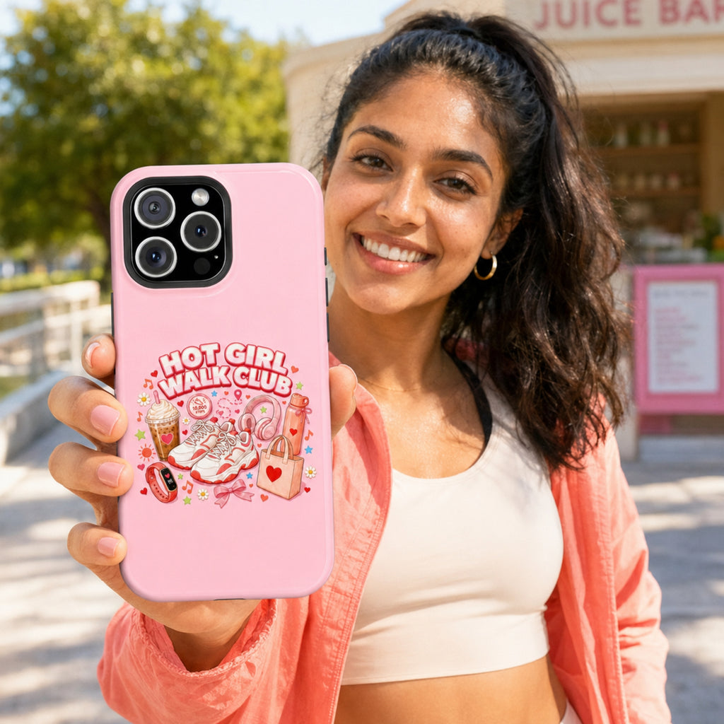 Hot Girl Walk Club MagSafe iPhone Case